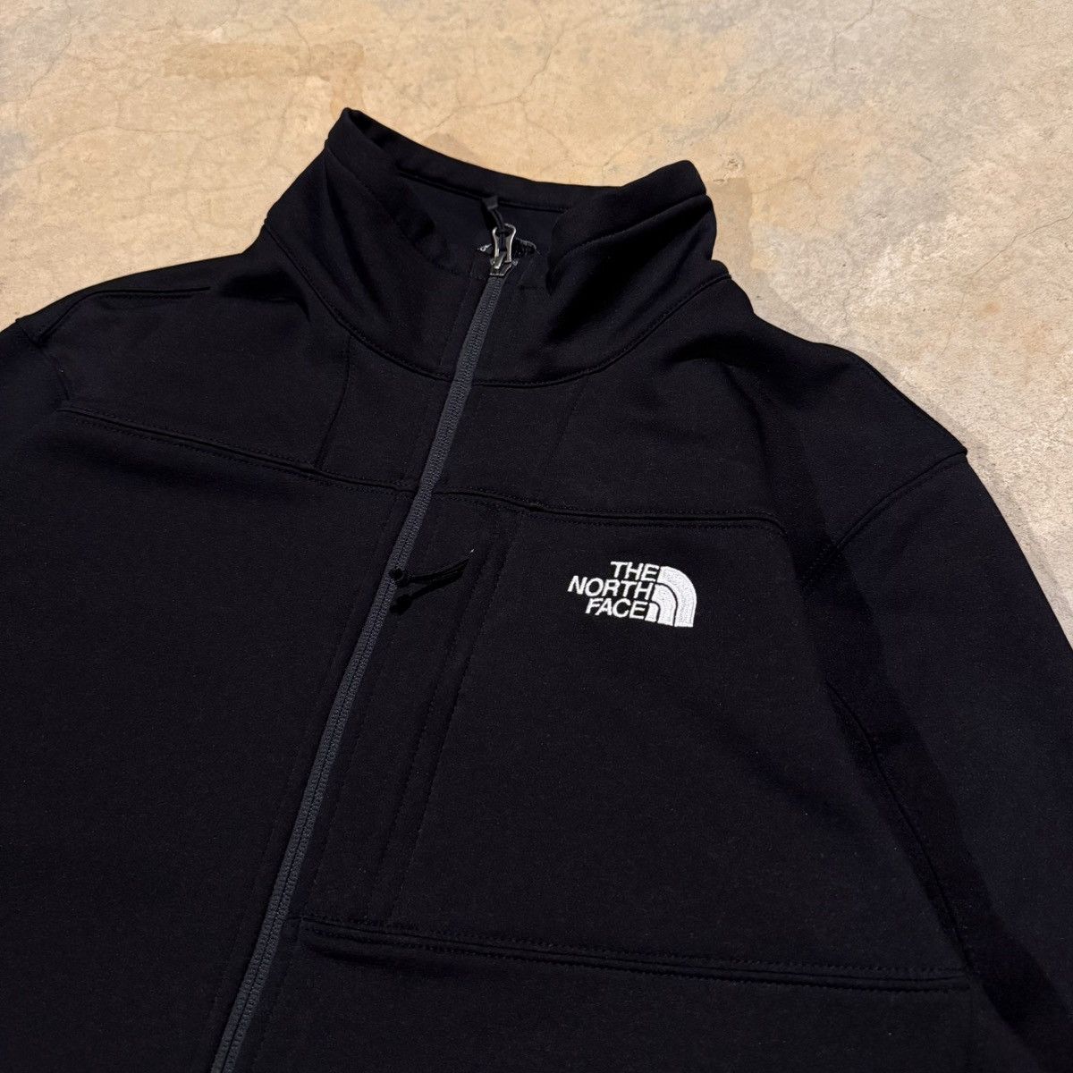 The North Face The North Face Crest Full Zip Soft Shell Fleece Lined Jacket Size US L / EU 52-54 / 3 - 3 Thumbnail