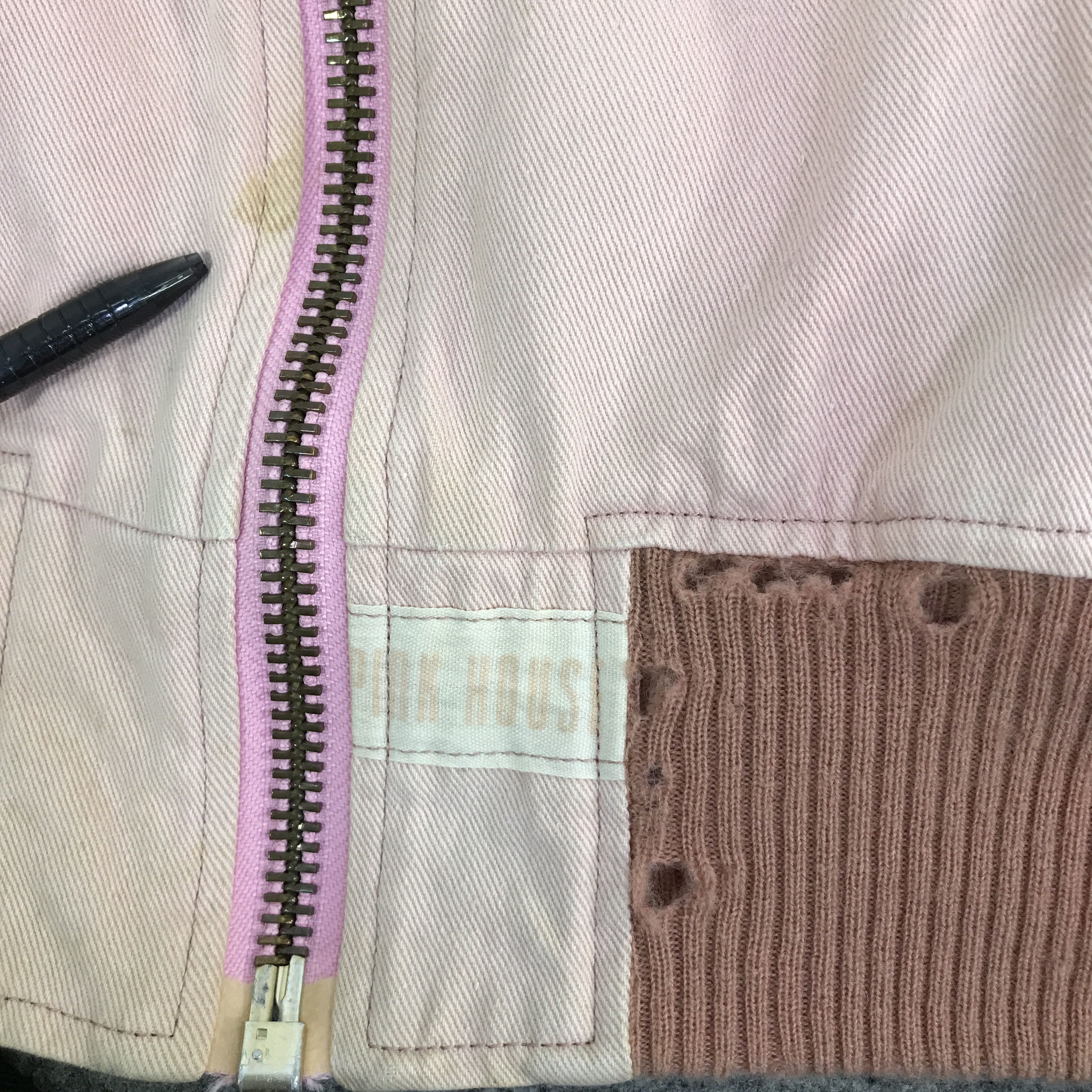 Pink House PINK HOUSE DISTRESSED BOMBER JACKET K104B7 Size US M / EU 48-50 / 2 - 12 Thumbnail