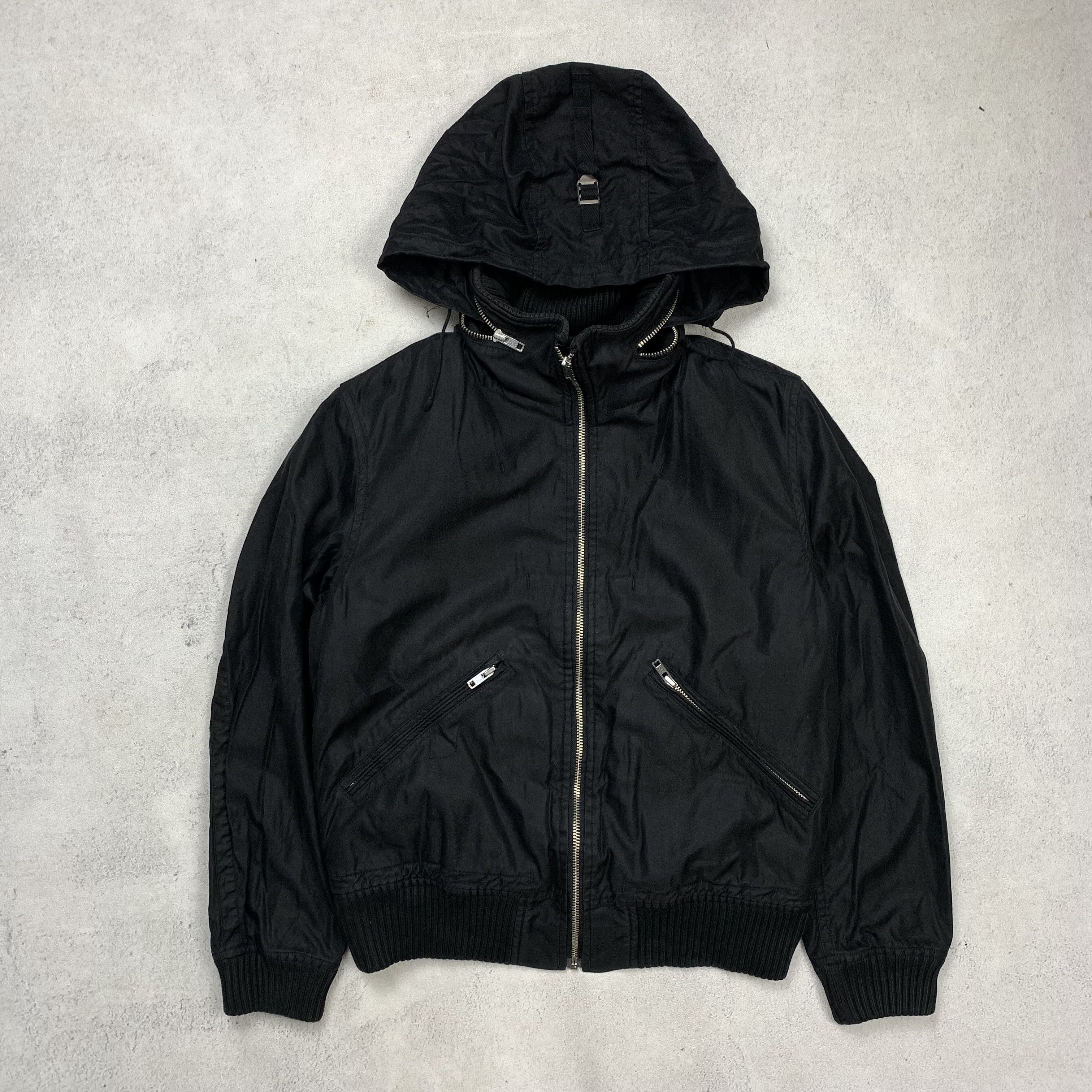 CABANE de ZUCCa CABANE de ZUCCA CZ-74 A/W 2006 Hidden Hoodie Bono Jacket Size US S / EU 44-46 / 1 - 2 Thumbnail