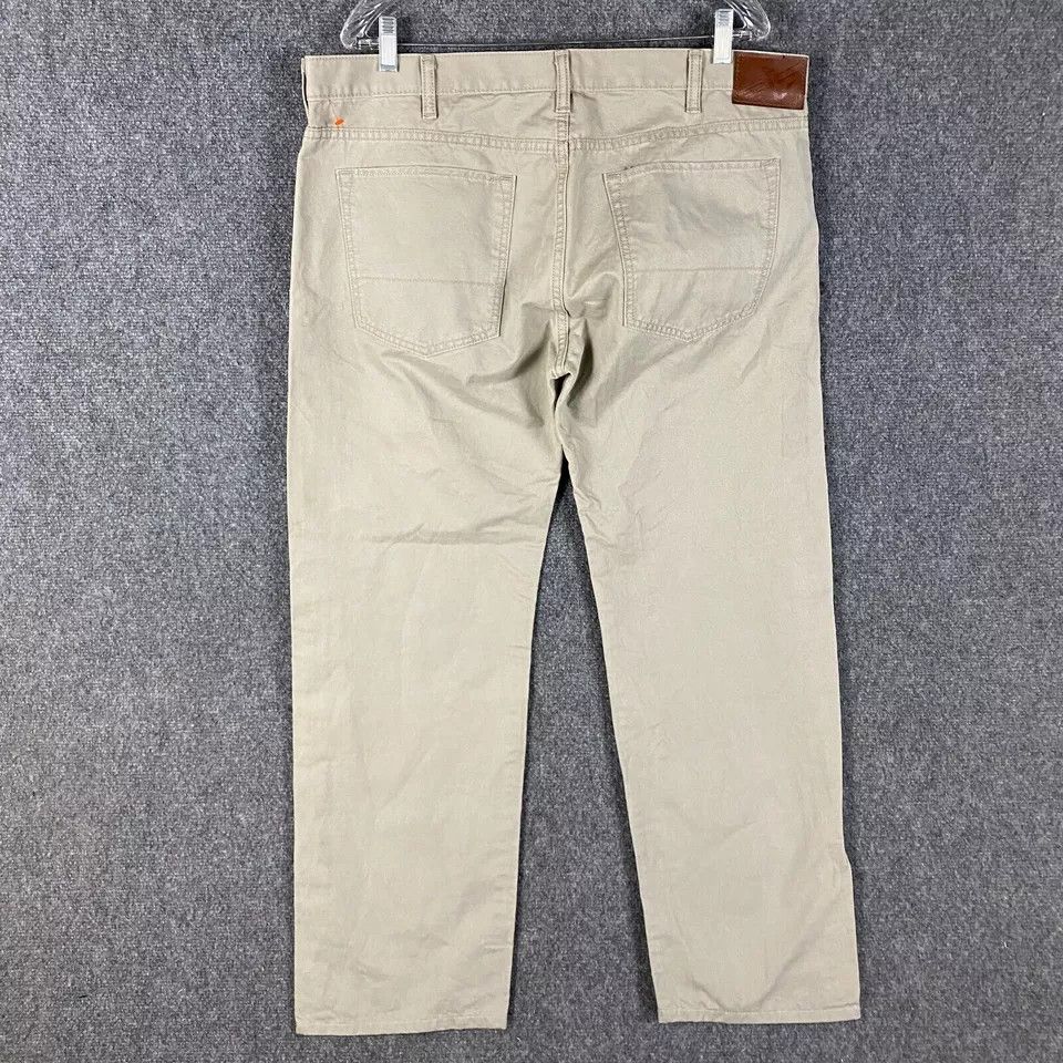 Dockers Dockers Jeans Men's 38x34 Straight Fit Beige Cotton Adults Size US 38 / EU 54 - 6 Thumbnail