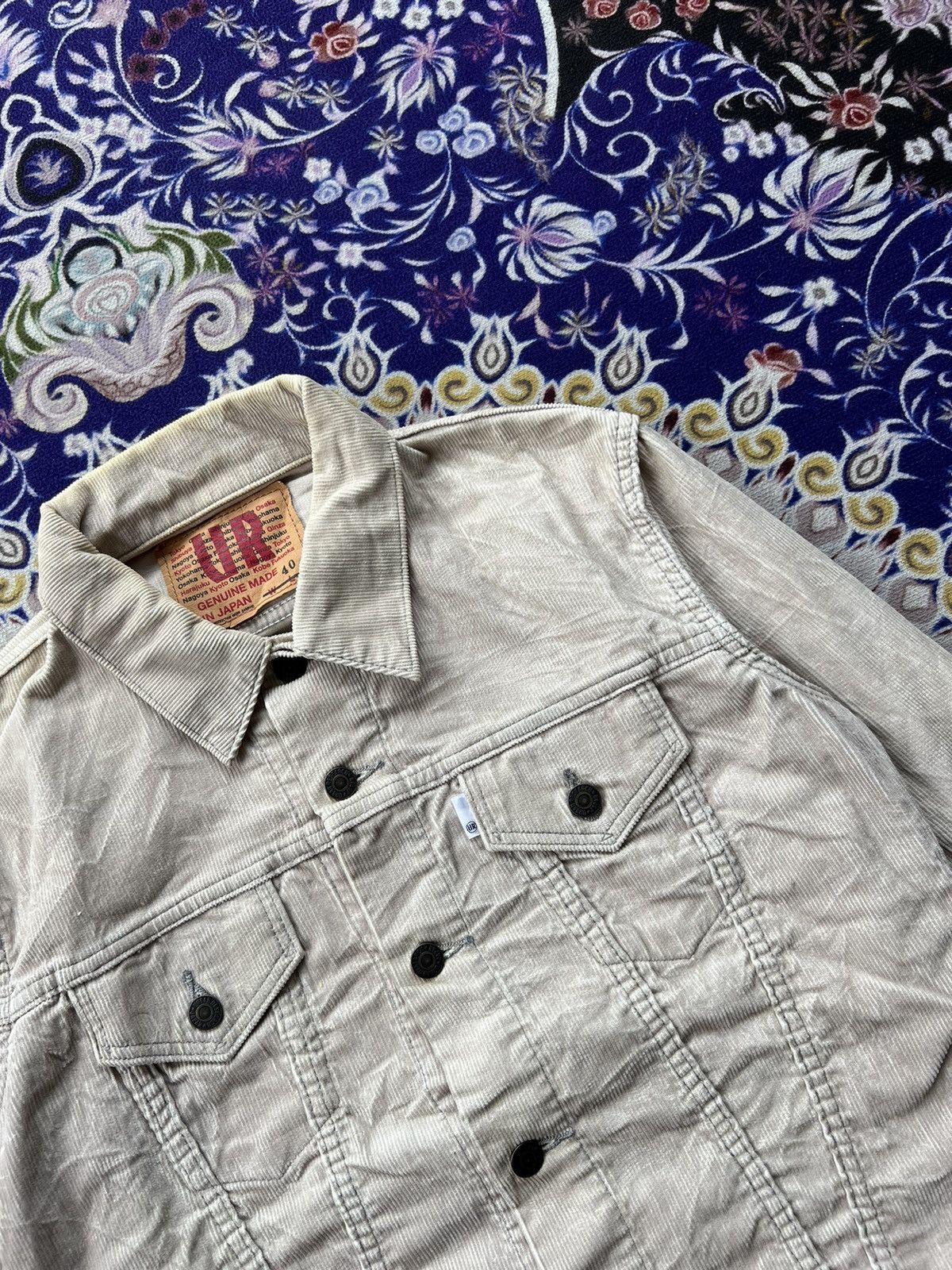 Japanese Brand (S) Urban Research Japanese Brand Corduroi Trucker Jacket Size US S / EU 44-46 / 1 - 7 Thumbnail