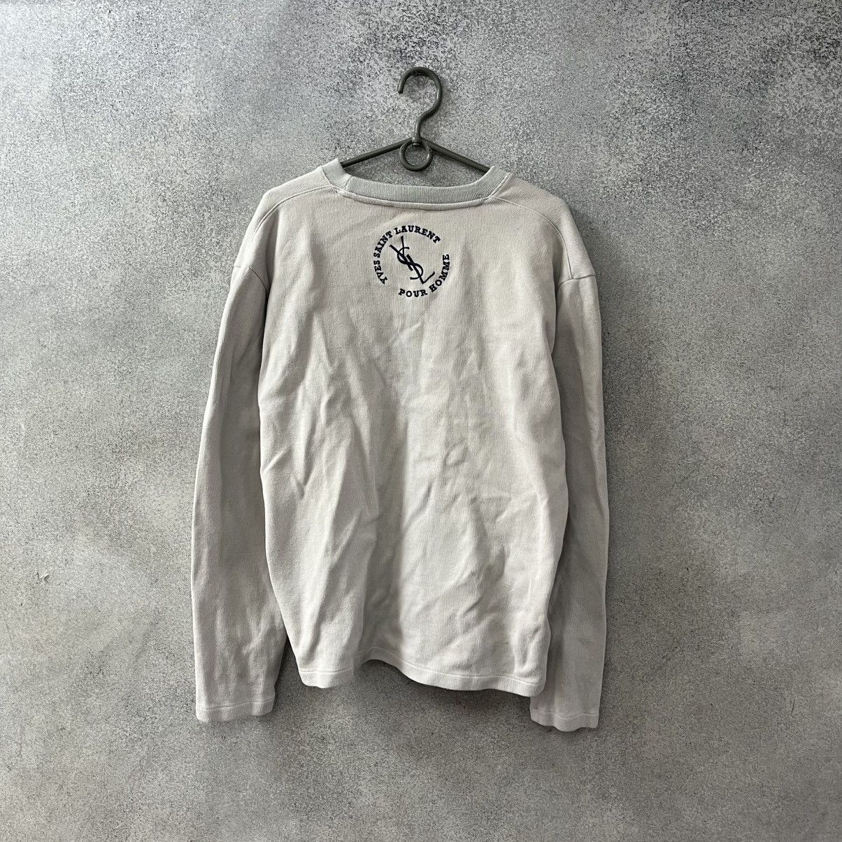Yves Saint Laurent Yves Saint Lauren Sweatshirt Size US XL / EU 56 / 4 - 2 Thumbnail