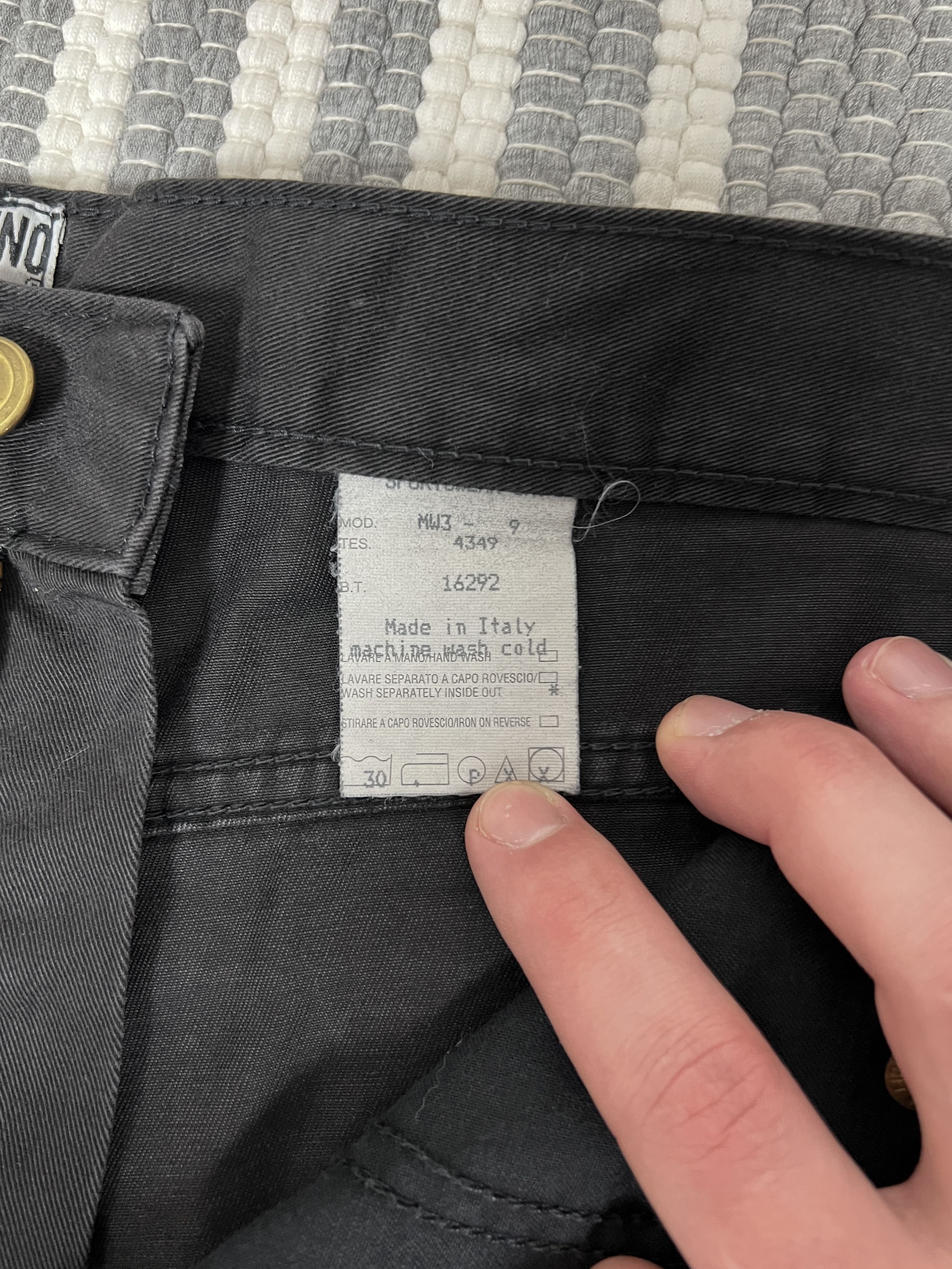 Moschino Vintage Y2K Moschino Denim Pants Jeans Size 28" / US 6 / IT 42 - 7 Thumbnail