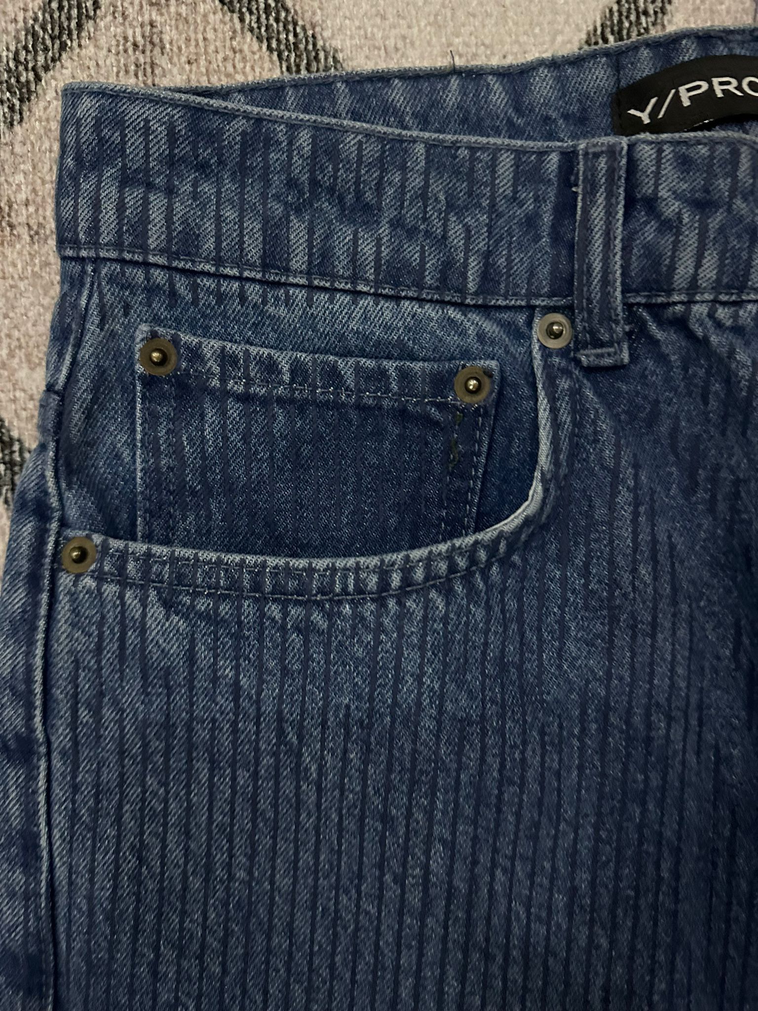 Y/Project Y/PROJECT Vine Embroidery Denim in Blue Indigo Size S Size US 30 / EU 46 - 5 Thumbnail