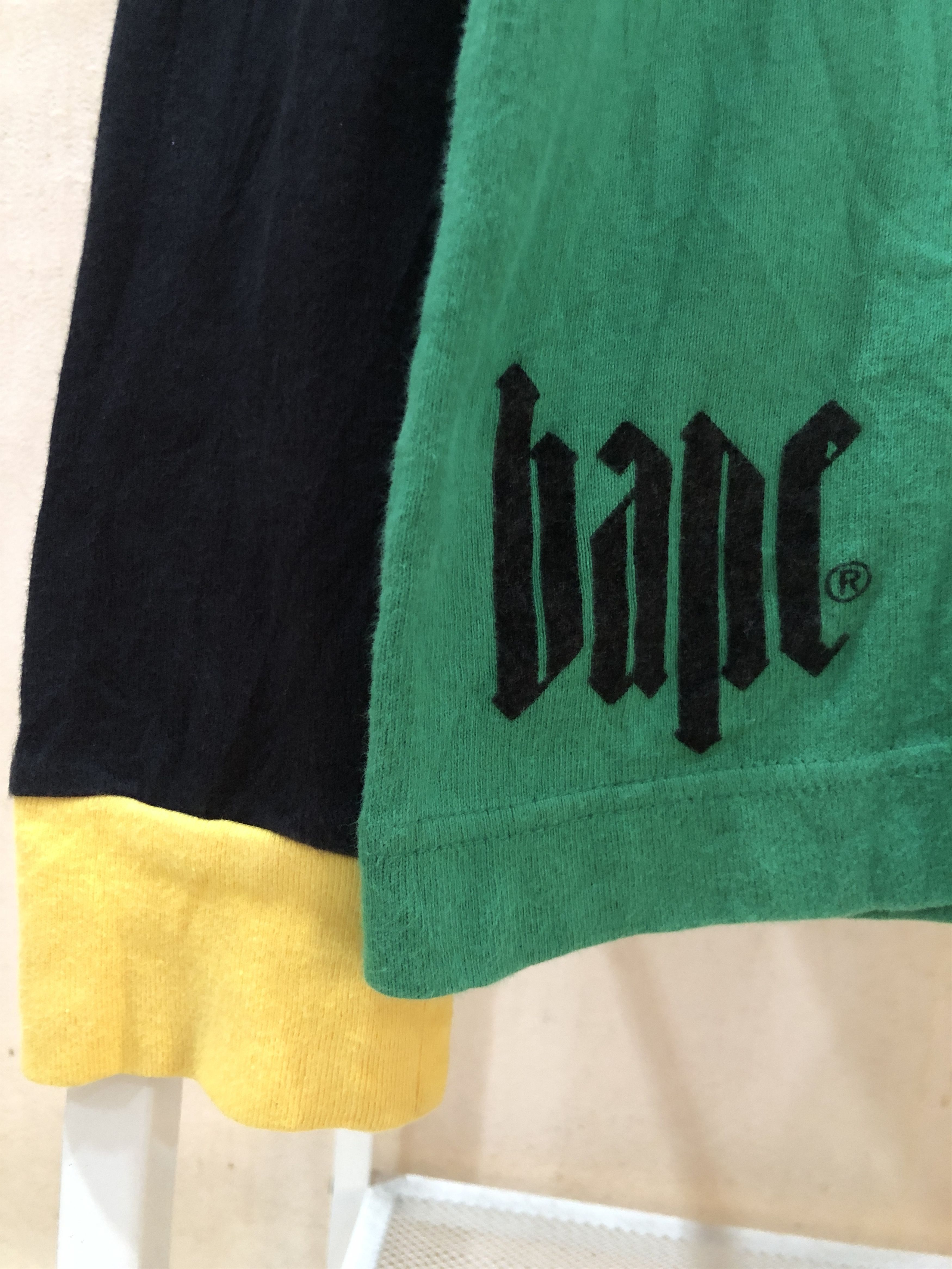 Bape RARE OG 2008 A Bathing Ape Polo Rugby Shirts Size US L / EU 52-54 / 3 - 3 Thumbnail