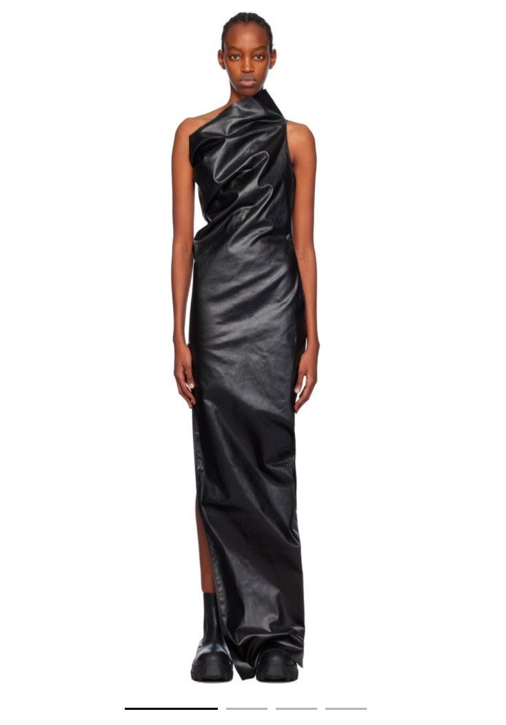 Rick Owens Rick Owen’s Athena one shoulder dress Size L / US 10 / IT 46 - 1 Thumbnail