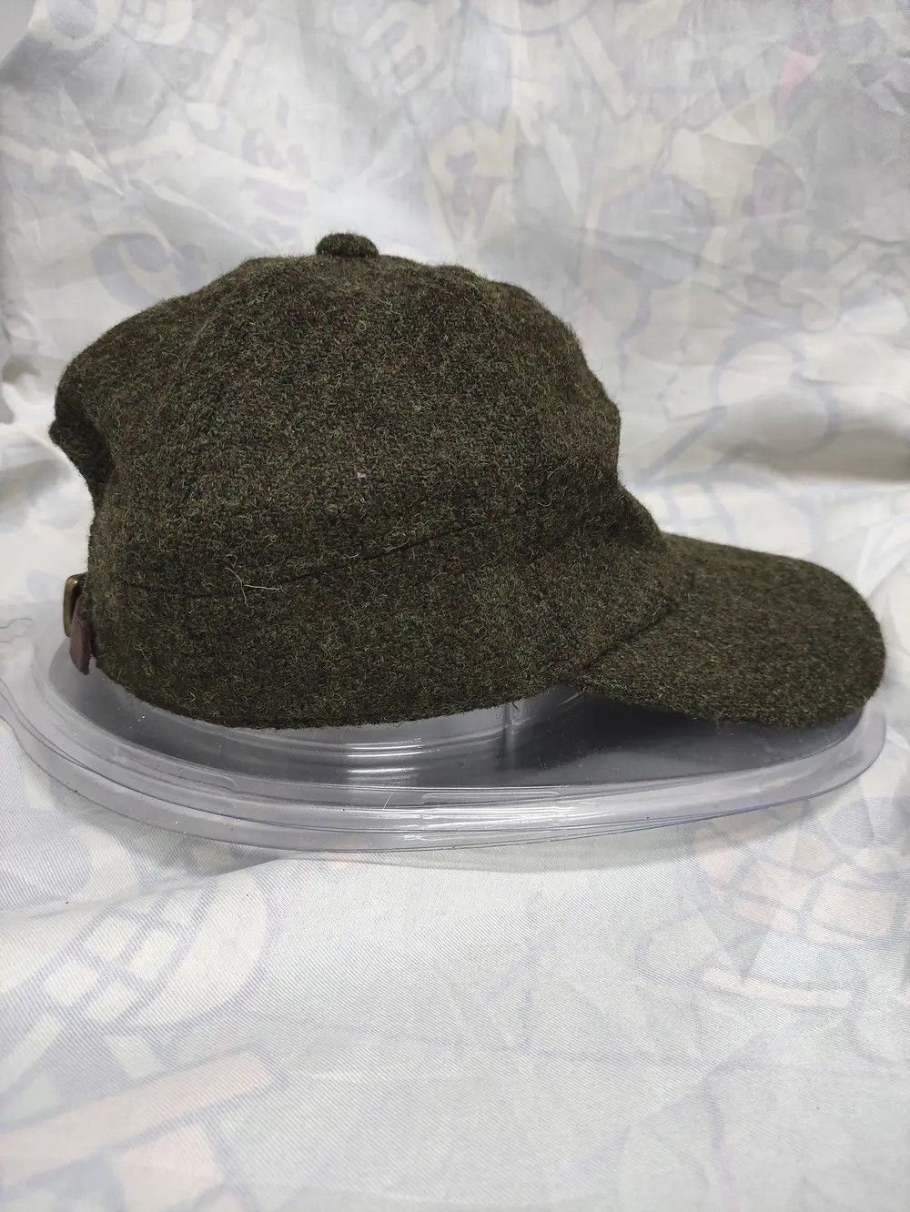 Harris Tweed HARRIS TWEED INDUSTRIAL DESIGN VINTAGE WOOL CAP Size ONE SIZE - 5 Thumbnail