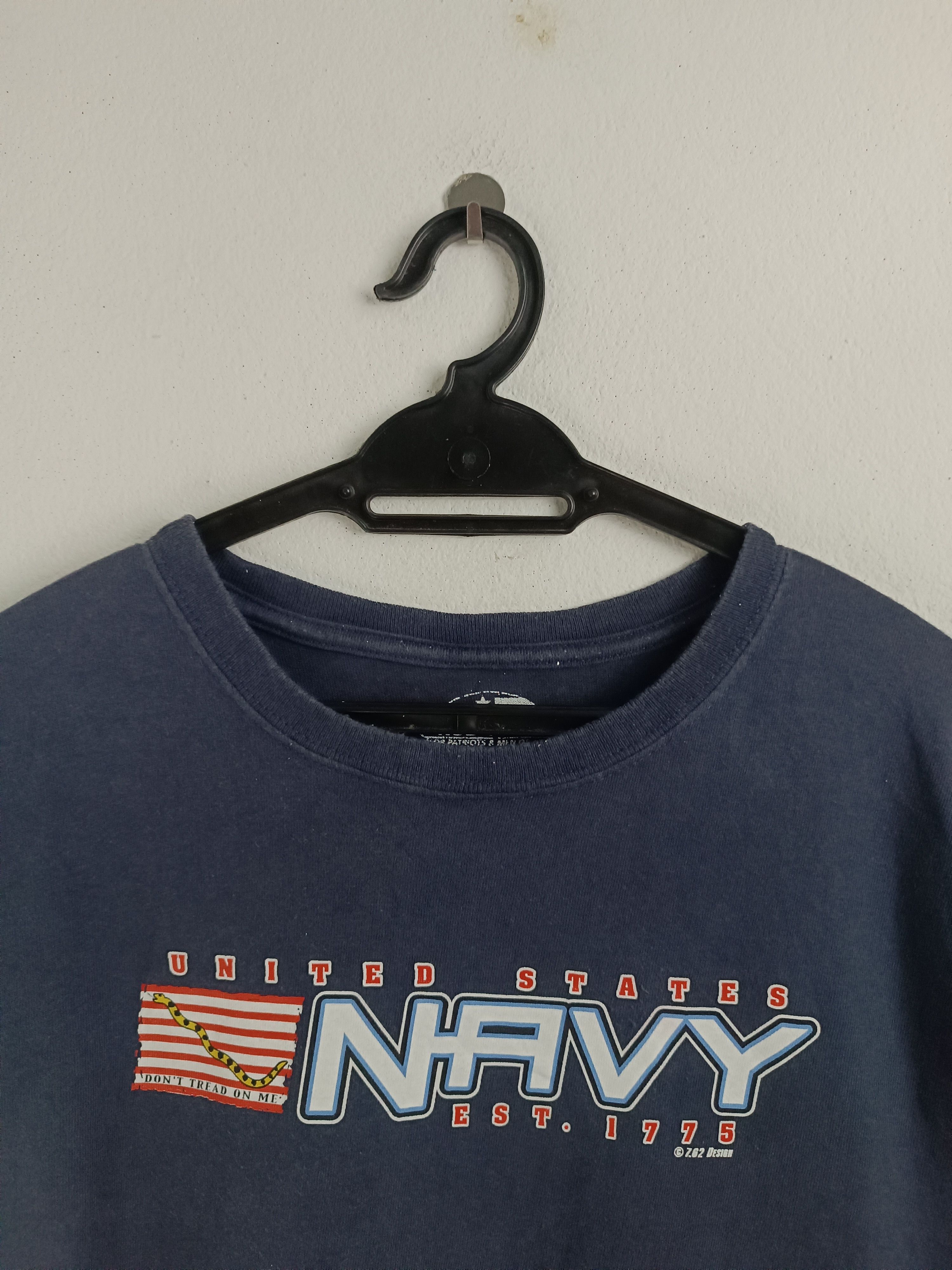 Vintage VINTAGE NAVY DON'T TREAD ON ME MARINE CORP USA Size US M / EU 48-50 / 2 - 12 Thumbnail