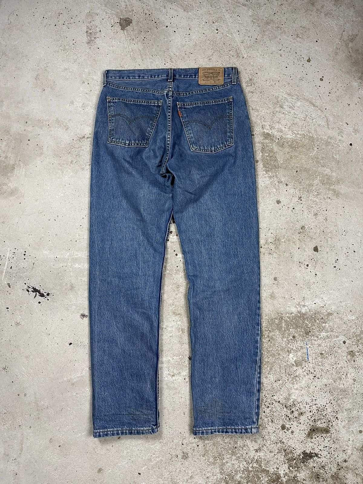 Levi's × Vintage Vintage 1998 Levi’s 615 02 Orange Tab Denim Pants Jeans Size US 33 - 3 Thumbnail