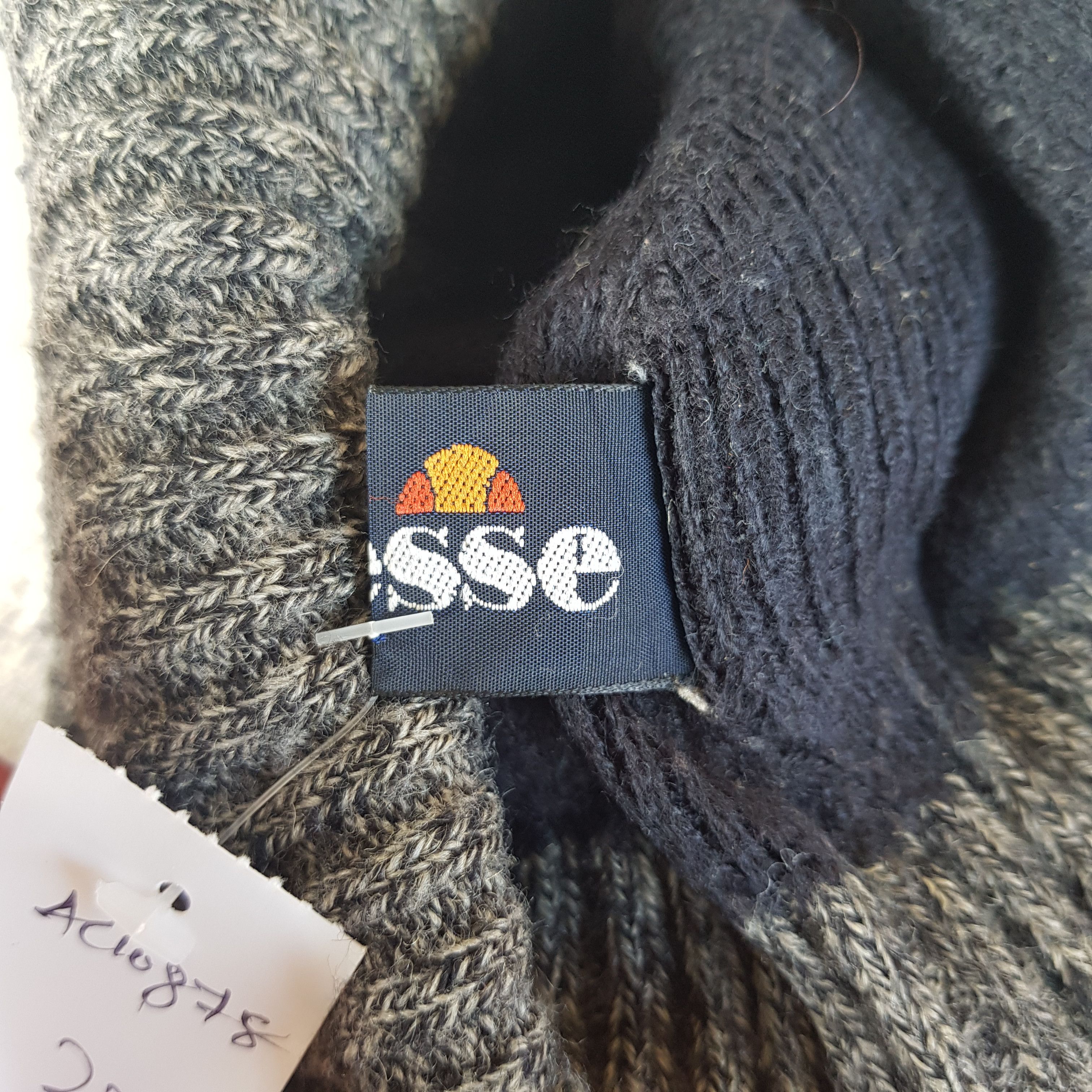 Ellesse Vintage Ellesse Beanie Fair Isle Ribbed Knit Snow Caps Hats Size ONE SIZE - 7 Thumbnail