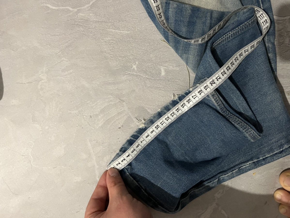 Japanese Brand Faded Patina Glamour Jean / Heavy Distressed Style Size US 34 / EU 50 - 10 Thumbnail