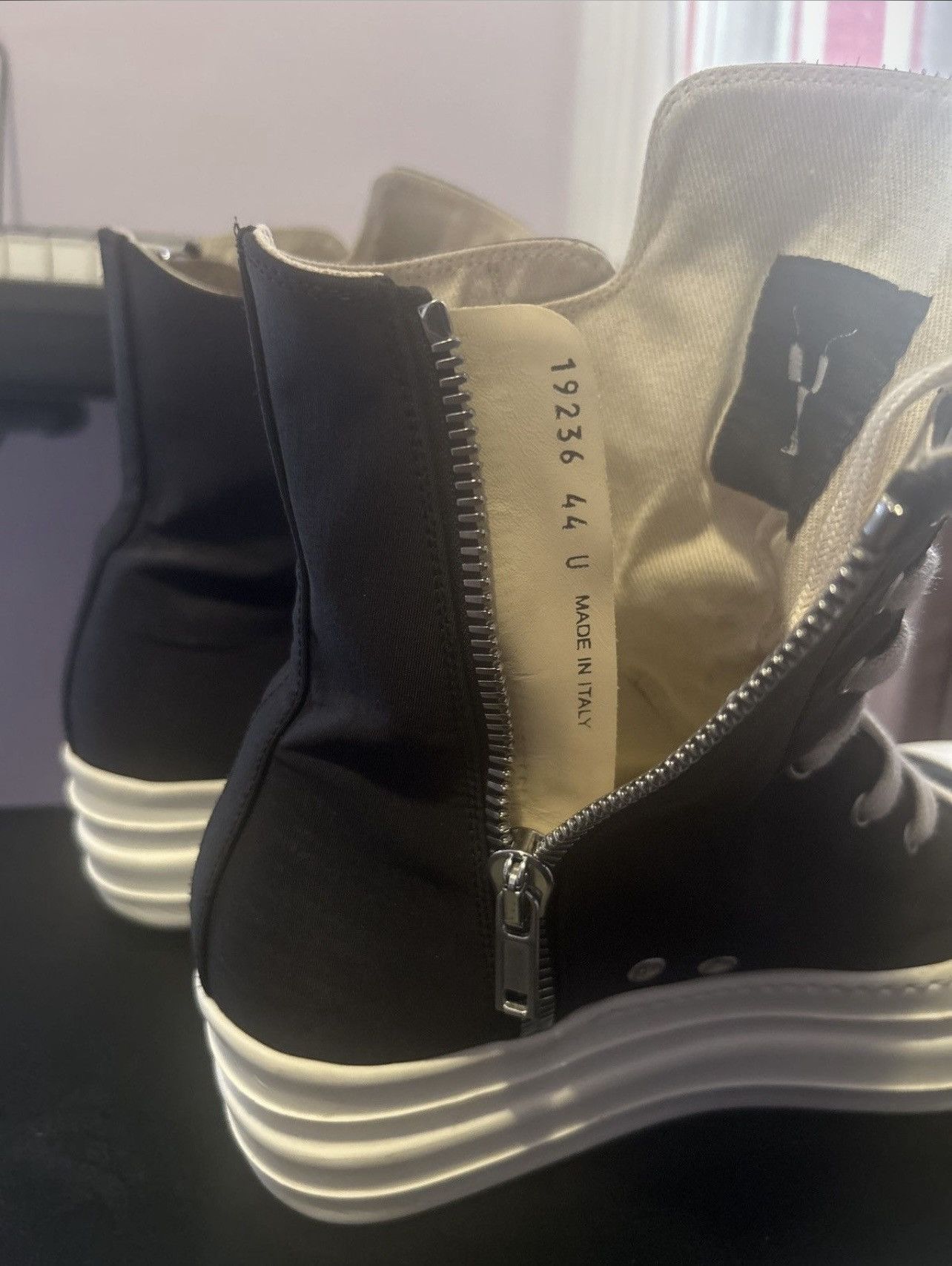 Rick Owens Rick Owen’s drkshdw ramones Size US 11 / EU 44 - 2 Thumbnail