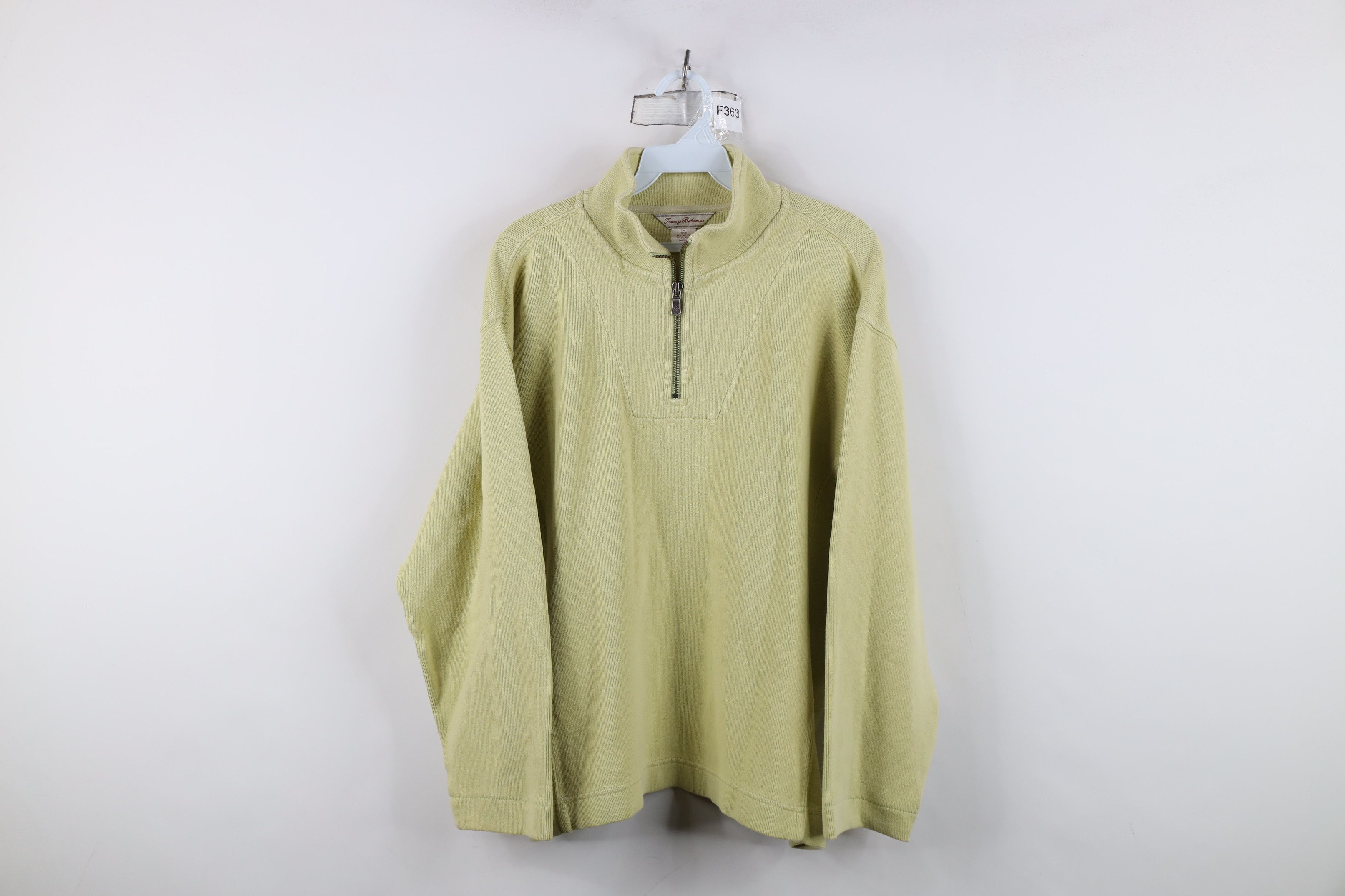 Tommy Bahama Vintage Tommy Bahama Spell Out Cotton Ribbed Knit Sweater Size M / US 6-8 / IT 42-44 - 1 Thumbnail