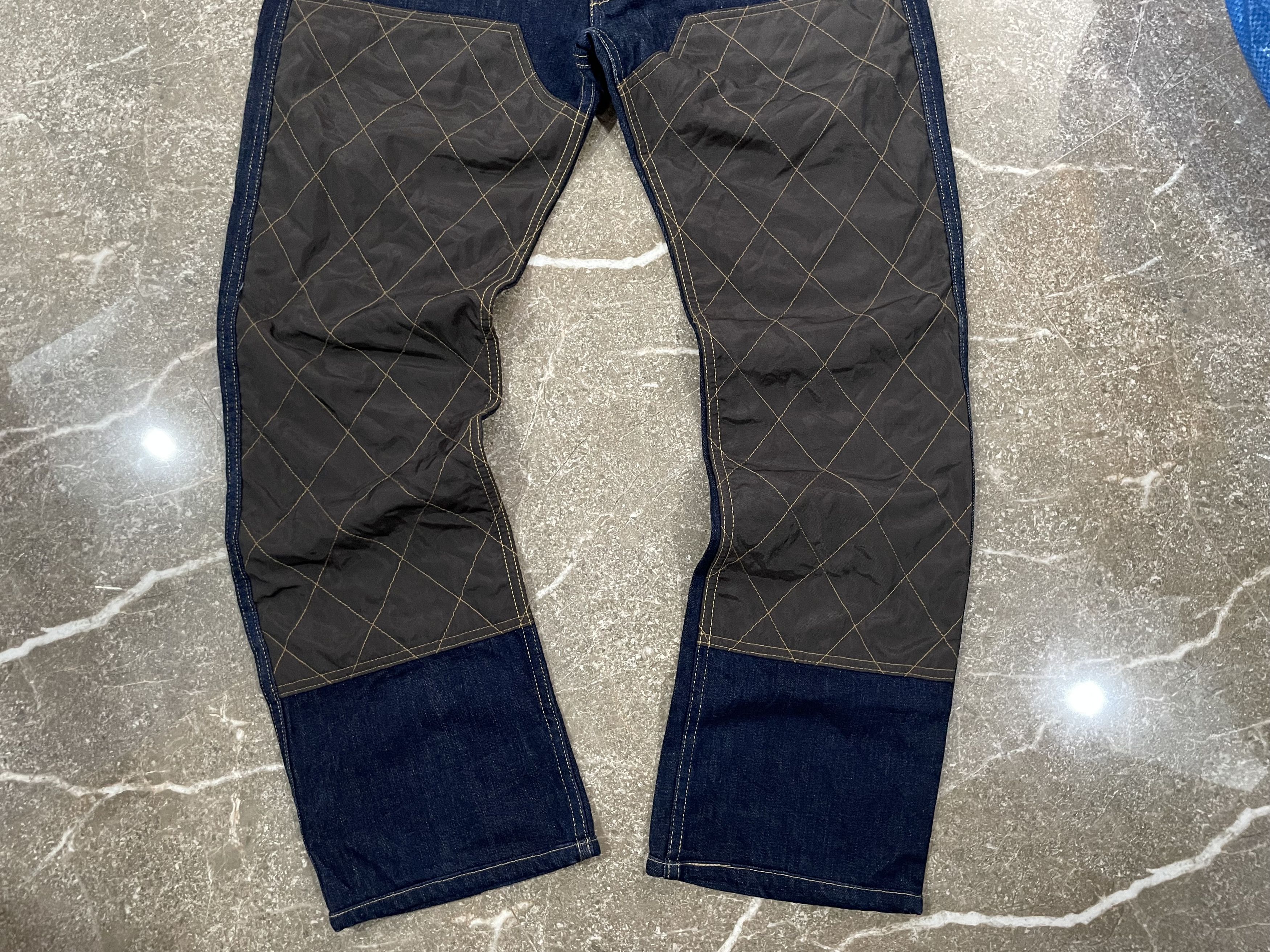 Junya Watanabe CDG JUNYA WATANABE MAN DOUBLE KNEE DENIM - AD2009 Size US 34 / EU 50 - 3 Thumbnail