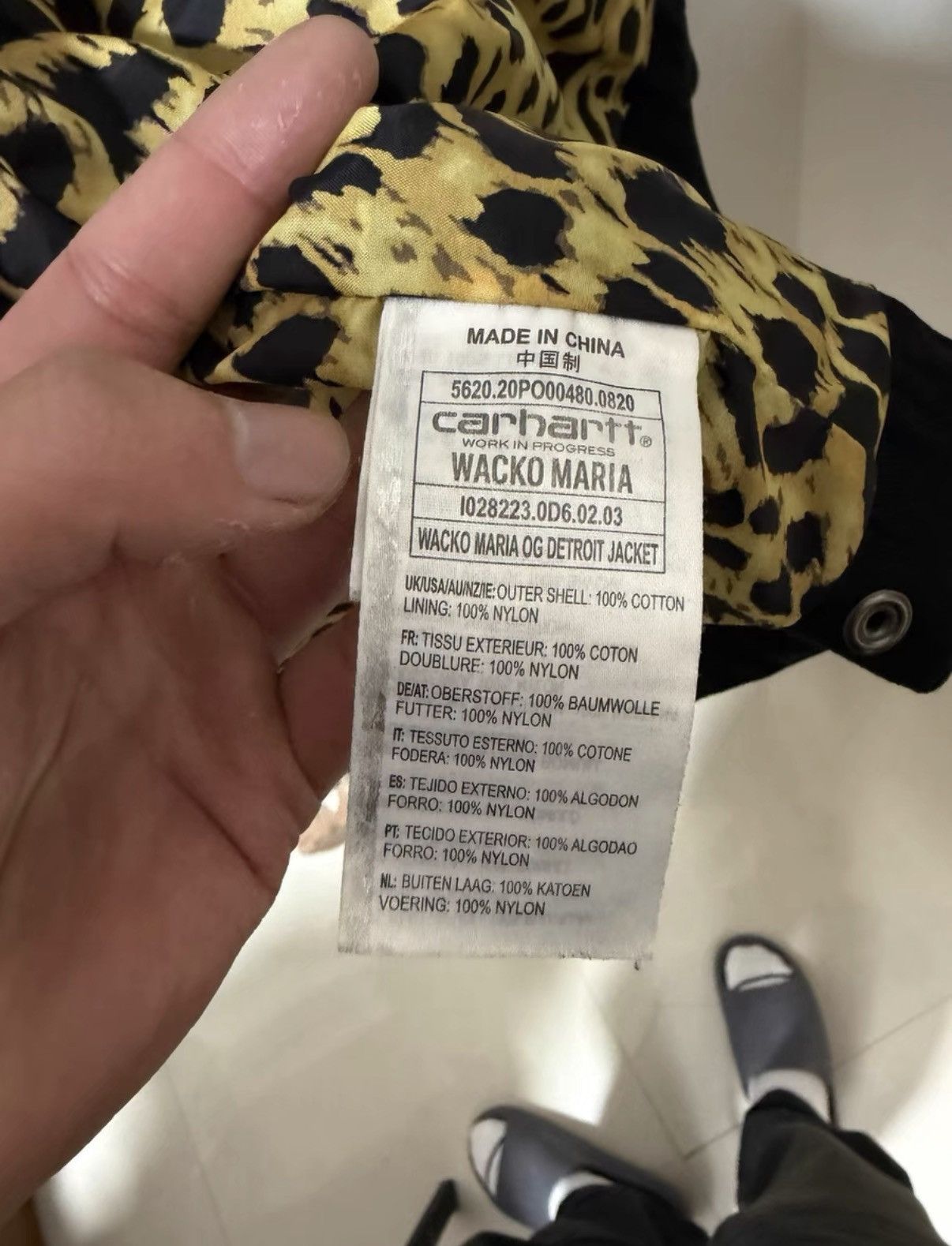 Wacko Maria Wacko Maria x Carhartt Jacket Size US XL / EU 56 / 4 - 4 Thumbnail