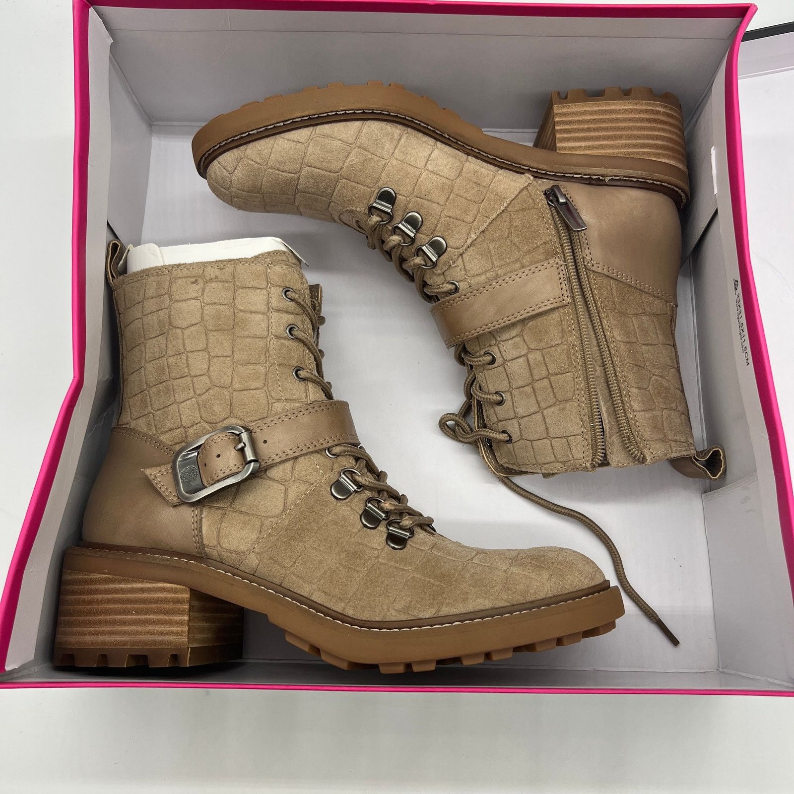 Other Vince Camuto Leather Boot Womens 7.5 Medium Kainder Size US 7.5 / IT 37.5 - 4 Thumbnail