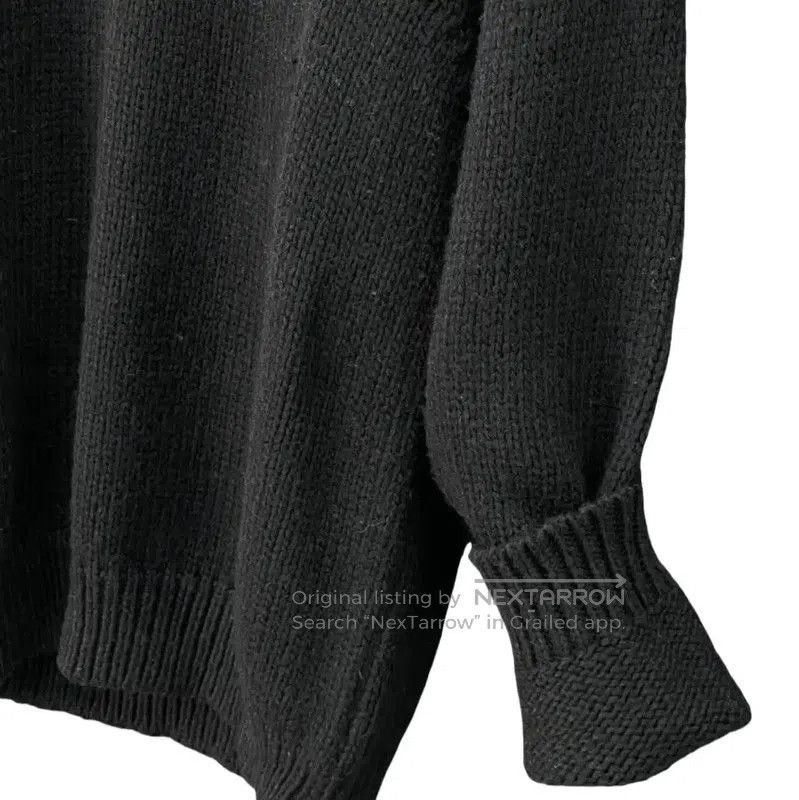 Off-White Off-White Black Wool Long Sleeve Pullover Sweater . Size US S / EU 44-46 / 1 - 4 Thumbnail