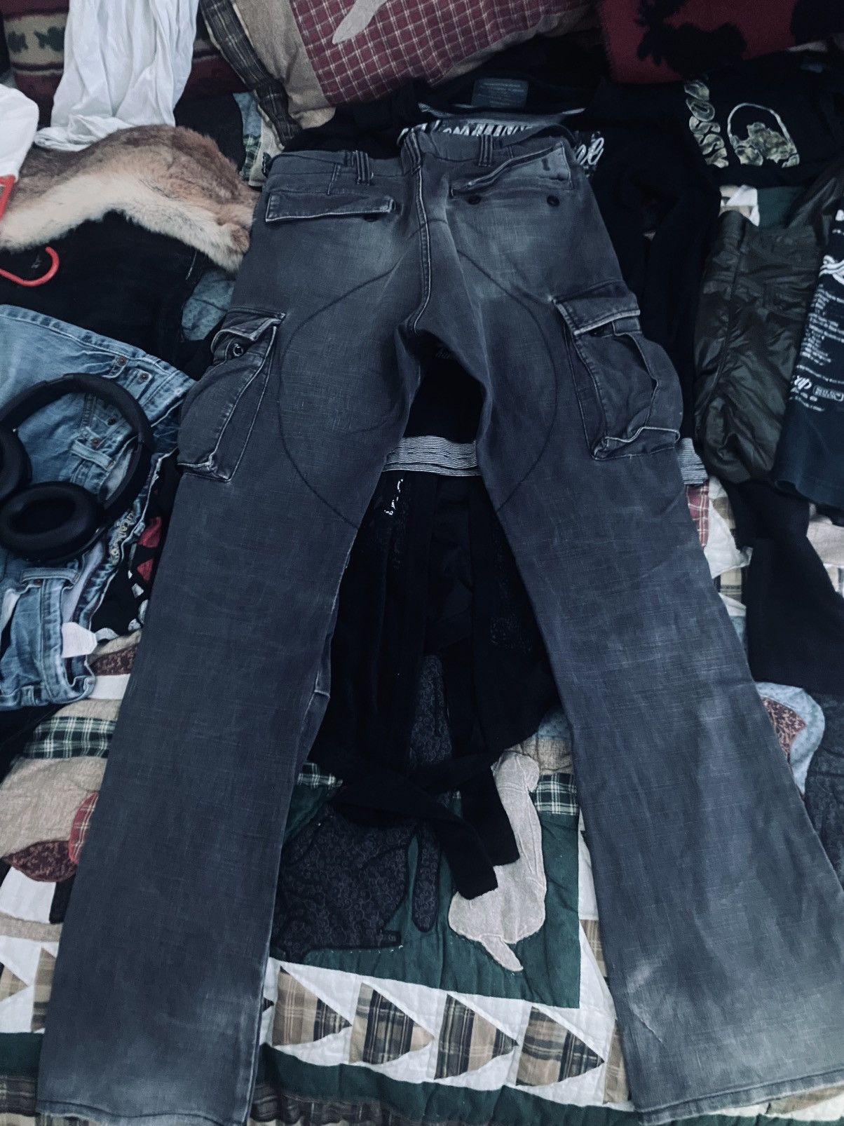 Japanese Brand × Vintage Blue Label: United Arrows Tokyo Cargo Pants Size US 30 / EU 46 - 2 Thumbnail