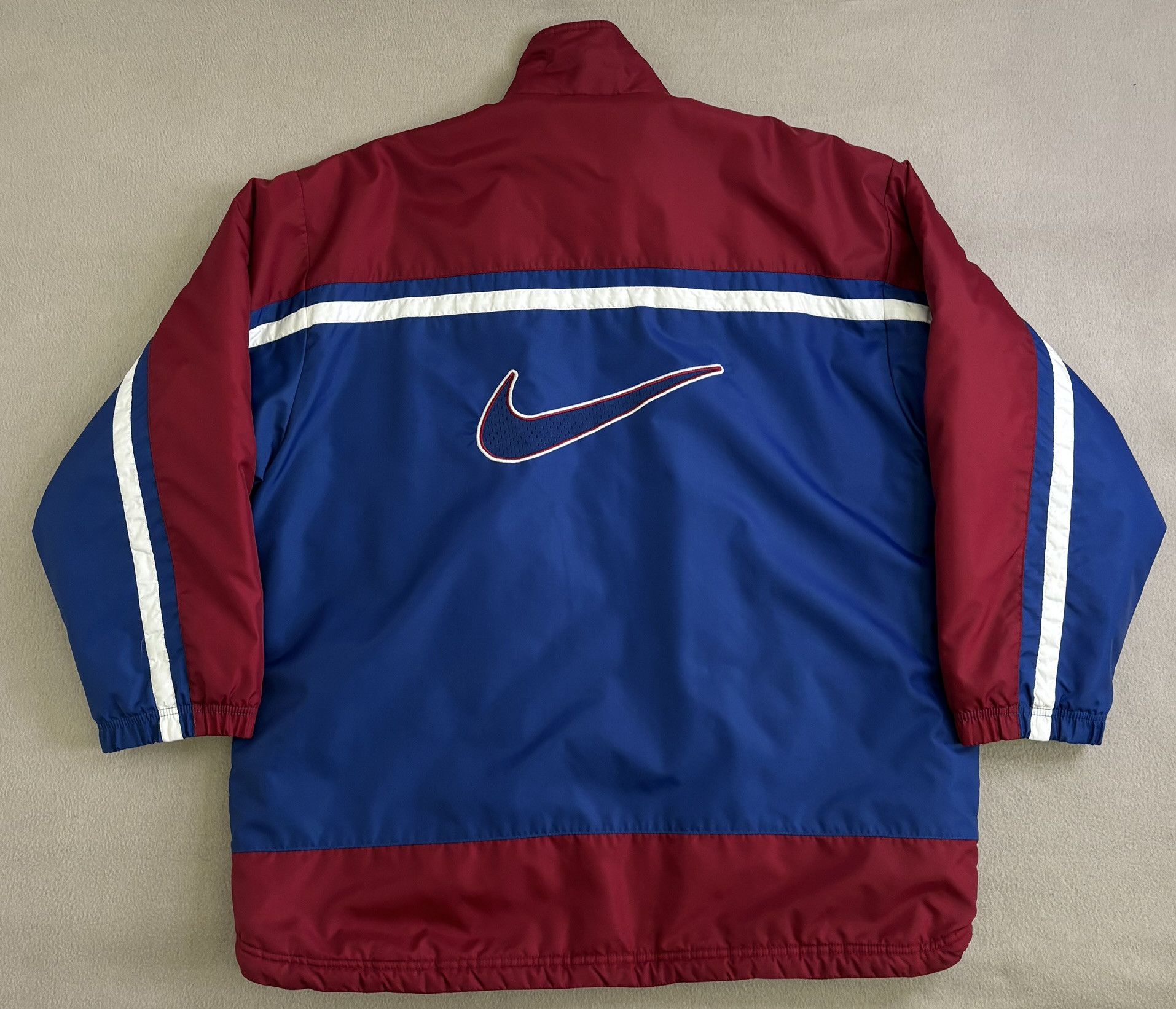 Nike Nike jacket Big Swoosh vintage 90s size XL Size US XL / EU 56 / 4 - 10 Thumbnail