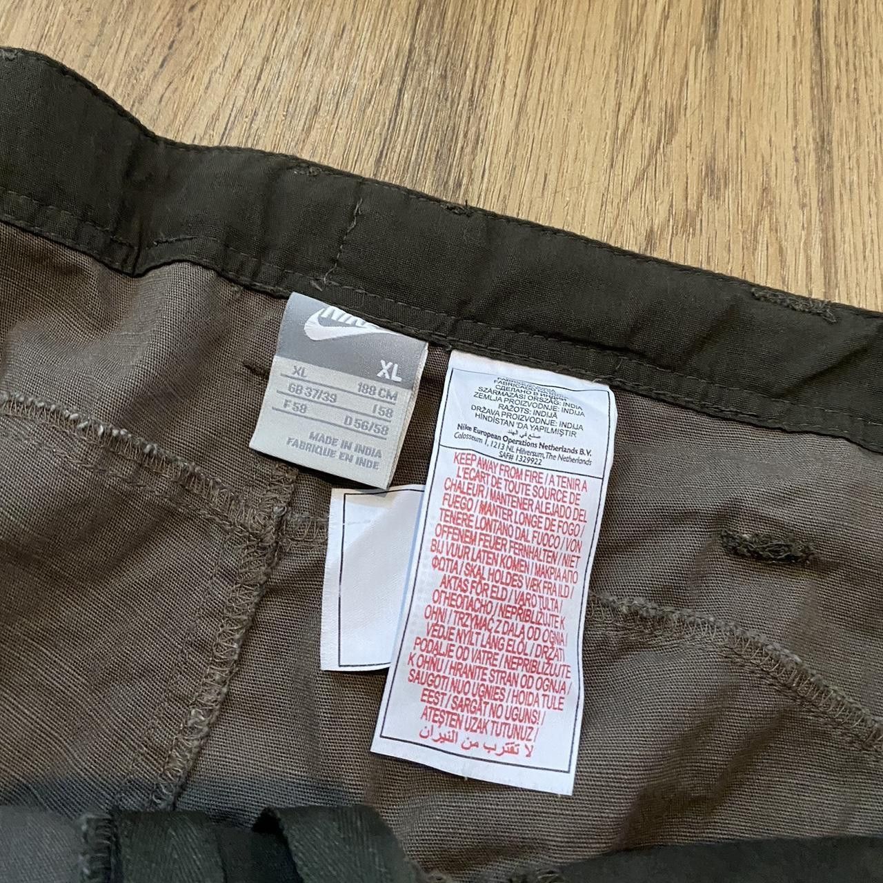 Nike Nike Khaki Green cargo shorts #skater Size US XL / EU 56 / 4 - 5 Thumbnail