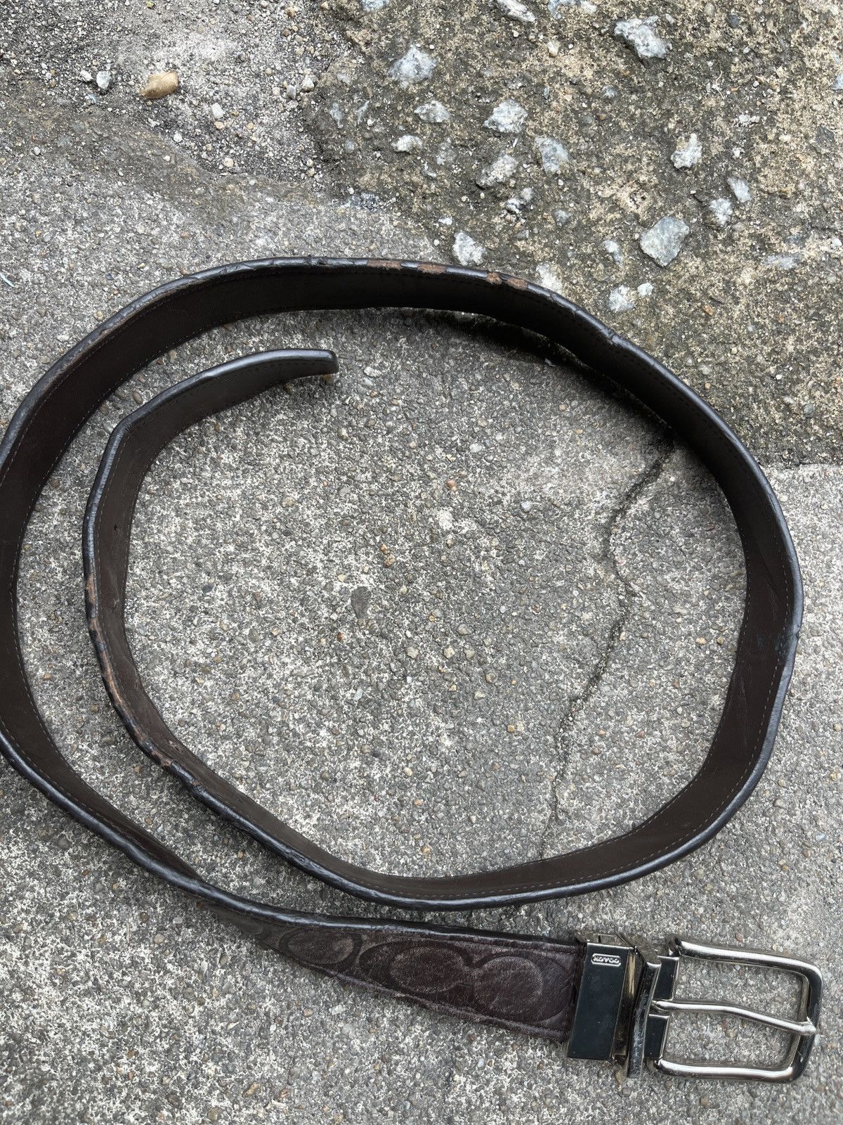 Coach Last Drop🔥Rare🔥Coach Leather Belt Size ONE SIZE - 14 Thumbnail