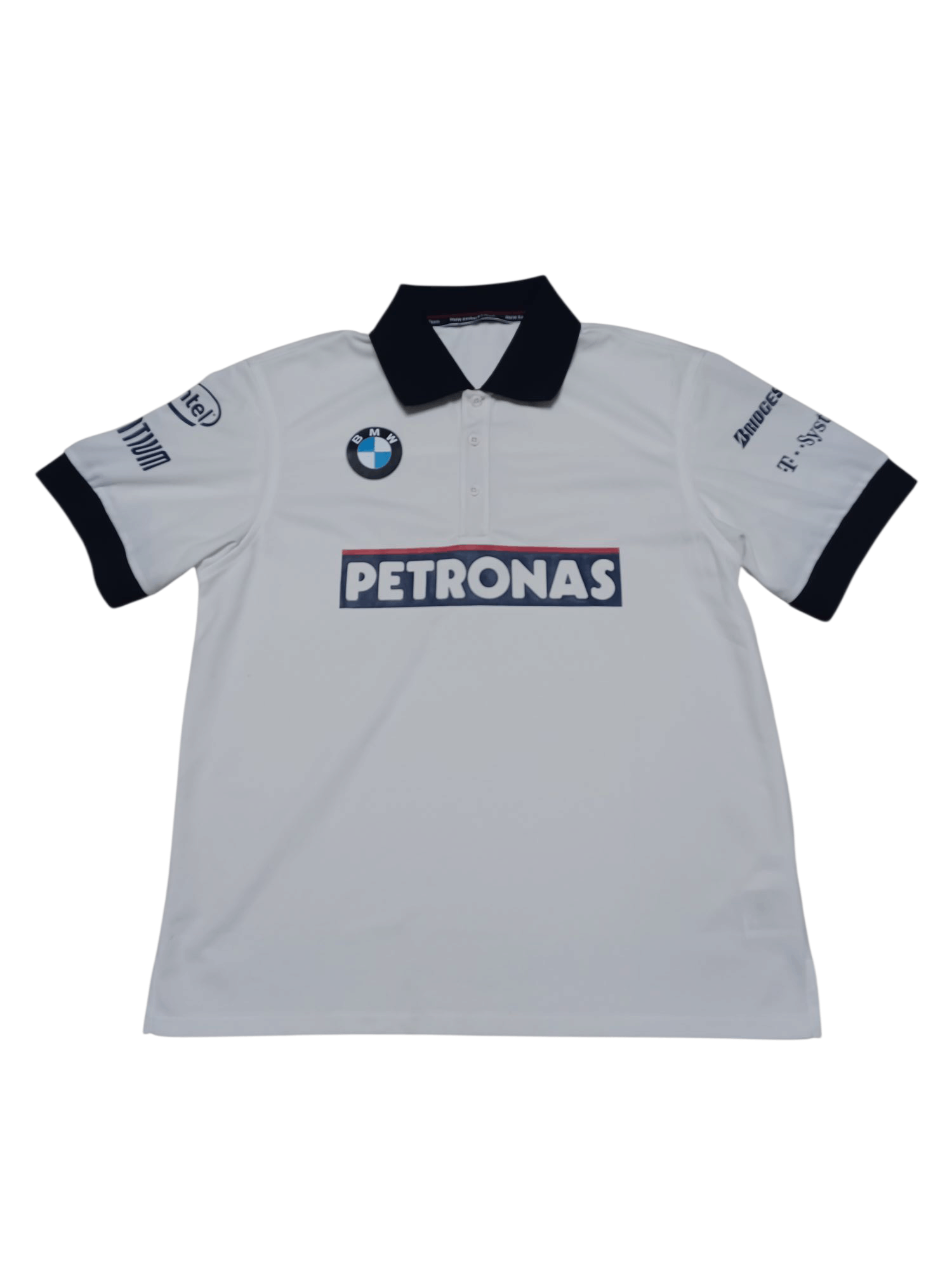 BMW BMW PETRONAS OFFICIAL MERCH RACING VINTAGE POLO SHIRT Size US L / EU 52-54 / 3 - 1 Thumbnail