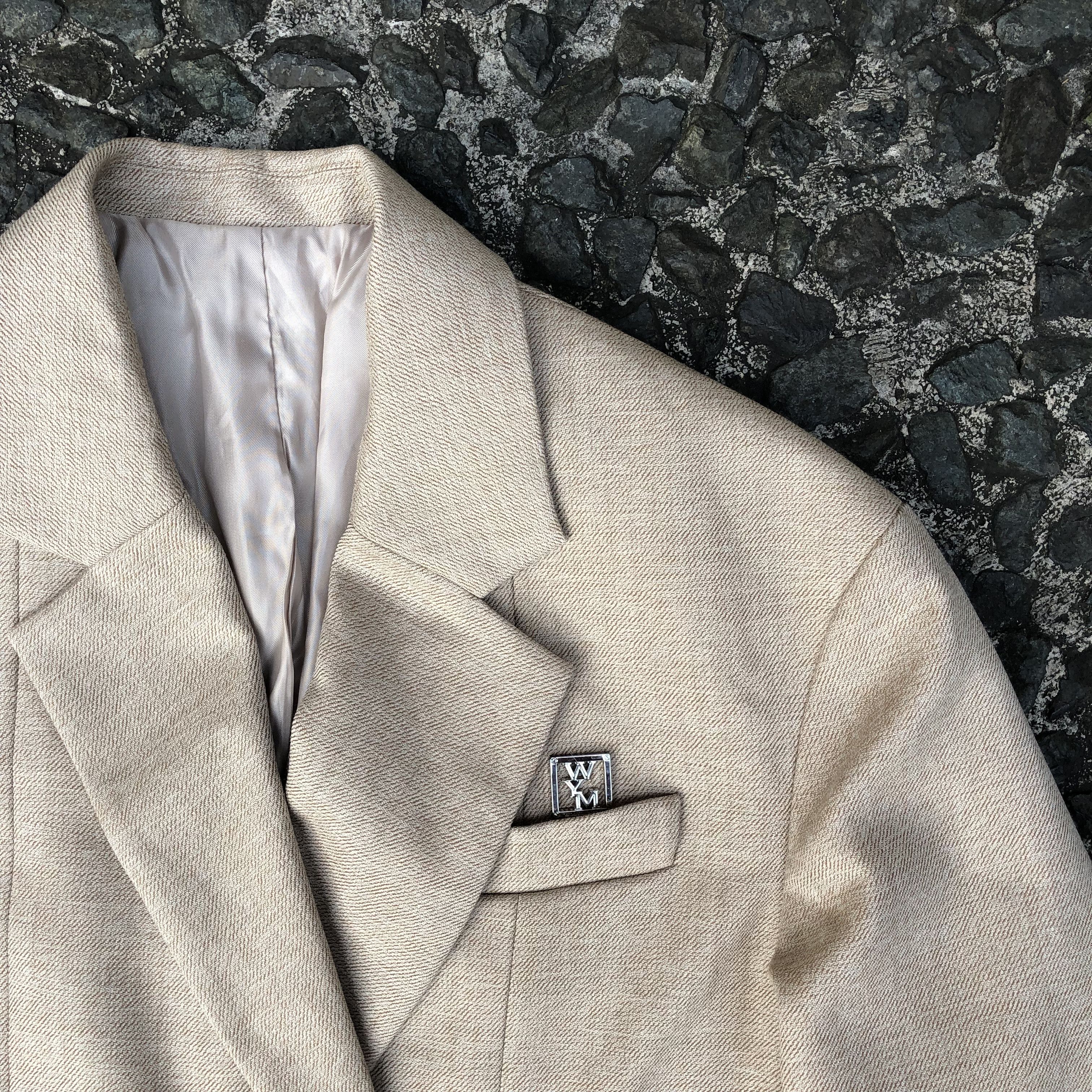 Wooyoungmi Wooyoungmi Double Breasted Wool Blazer Size 46R - 2 Thumbnail