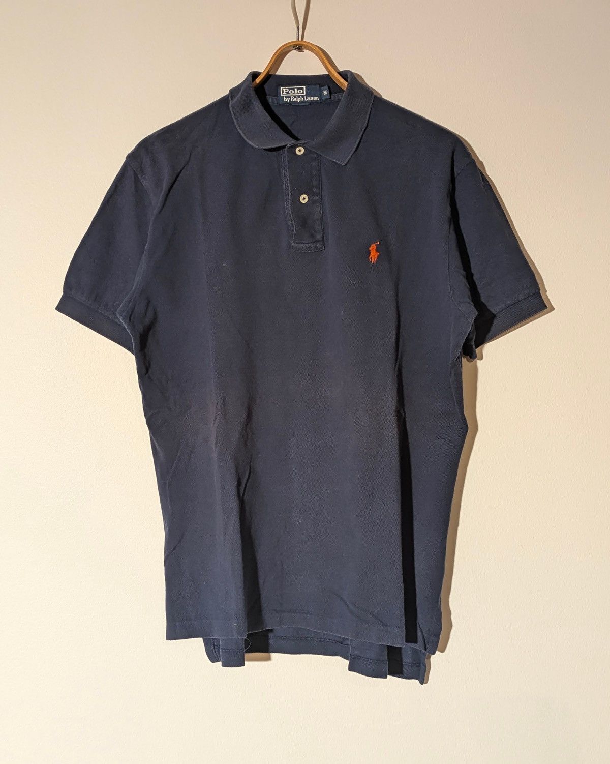 Polo Ralph Lauren 👕 Polo Ralph Lauren Polo Shirt – Navy (Size M) Size US M / EU 48-50 / 2 - 1 Thumbnail