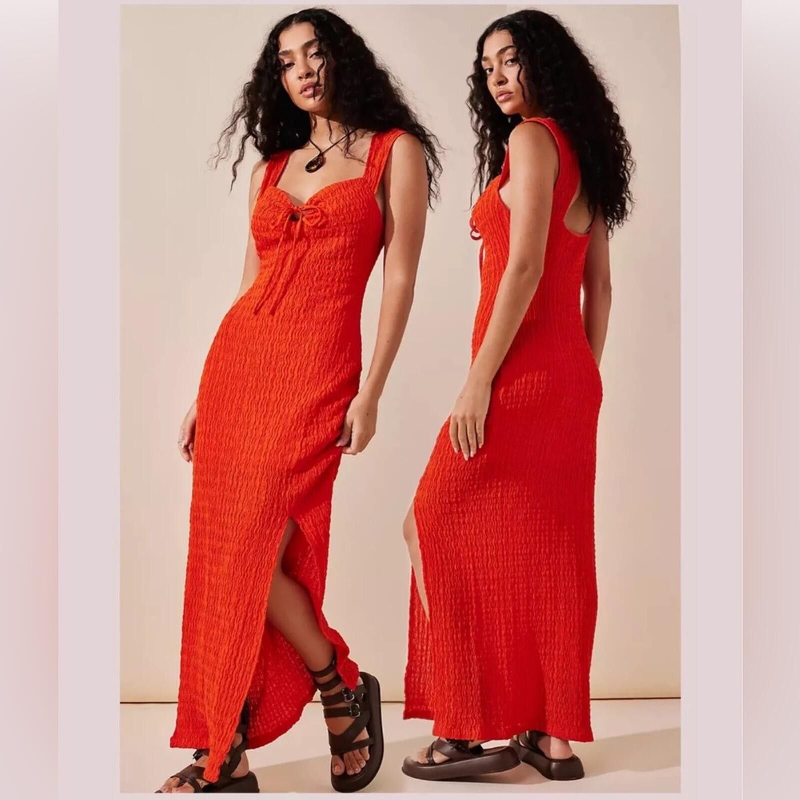 Free People NWOT FP Beach Eleni Bodycon Midi Size S / US 4 / IT 40 - 1 Thumbnail
