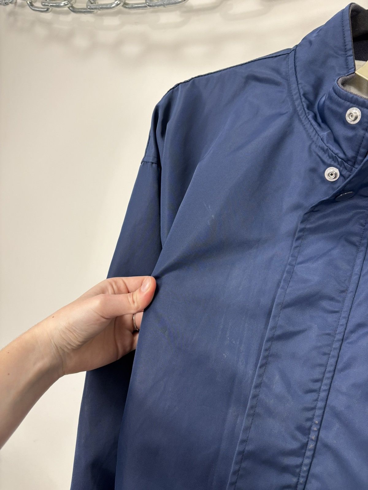 Japanese Brand Vintage Japanese 1990s Big Farm Logo Rare Blue Bomber Jacket Size US L / EU 52-54 / 3 - 15 Thumbnail
