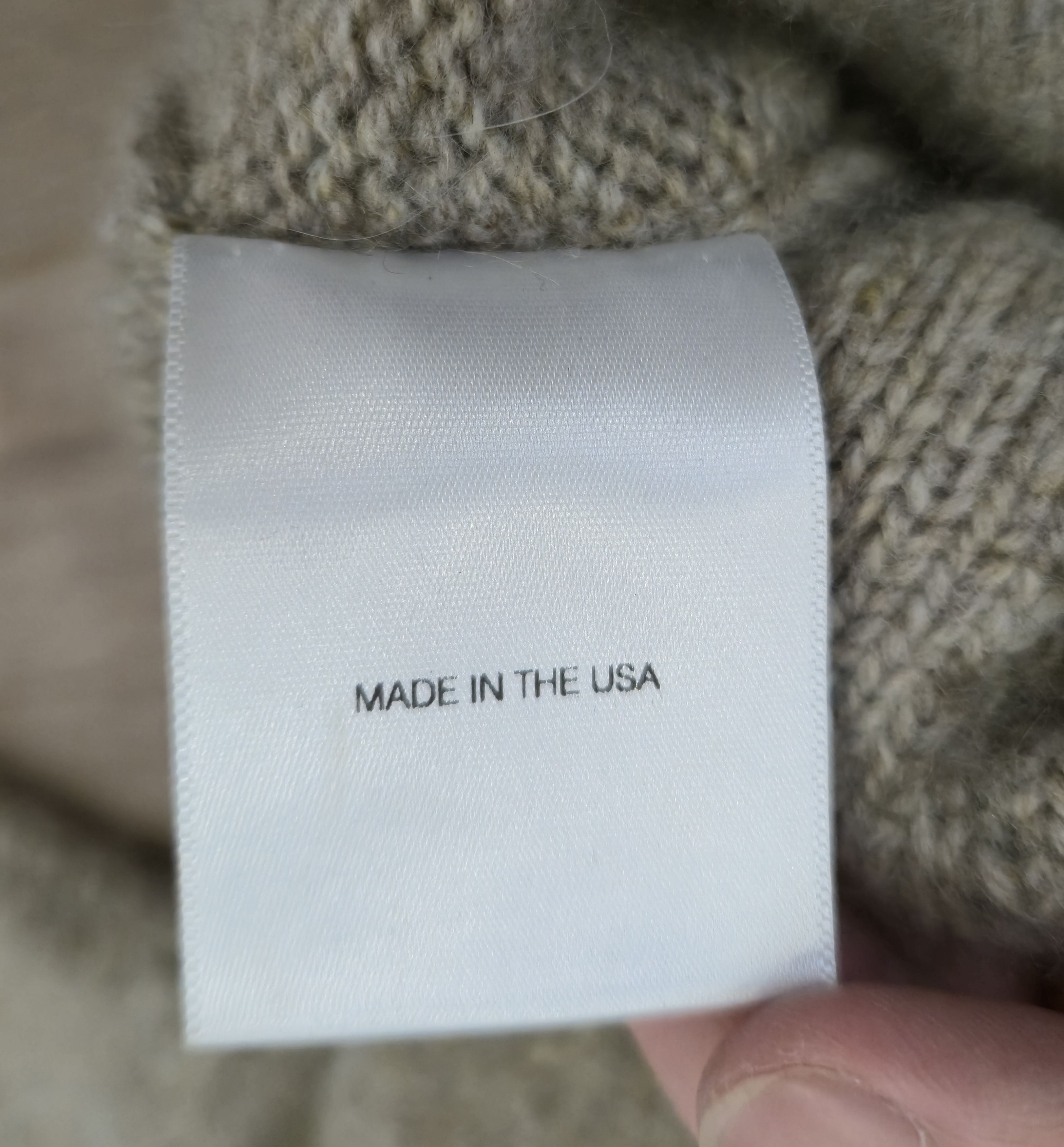 Enfants Riches Deprimes ERD Asymmetric Striped Brushed-Cashmere Sweater Size US M / EU 48-50 / 2 - 6 Thumbnail