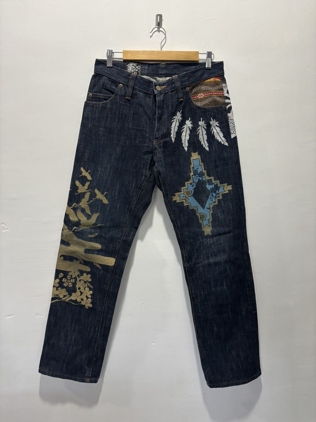 Japanese Brand Namitatsu Denim Jeans Size US 31 - 1 Thumbnail