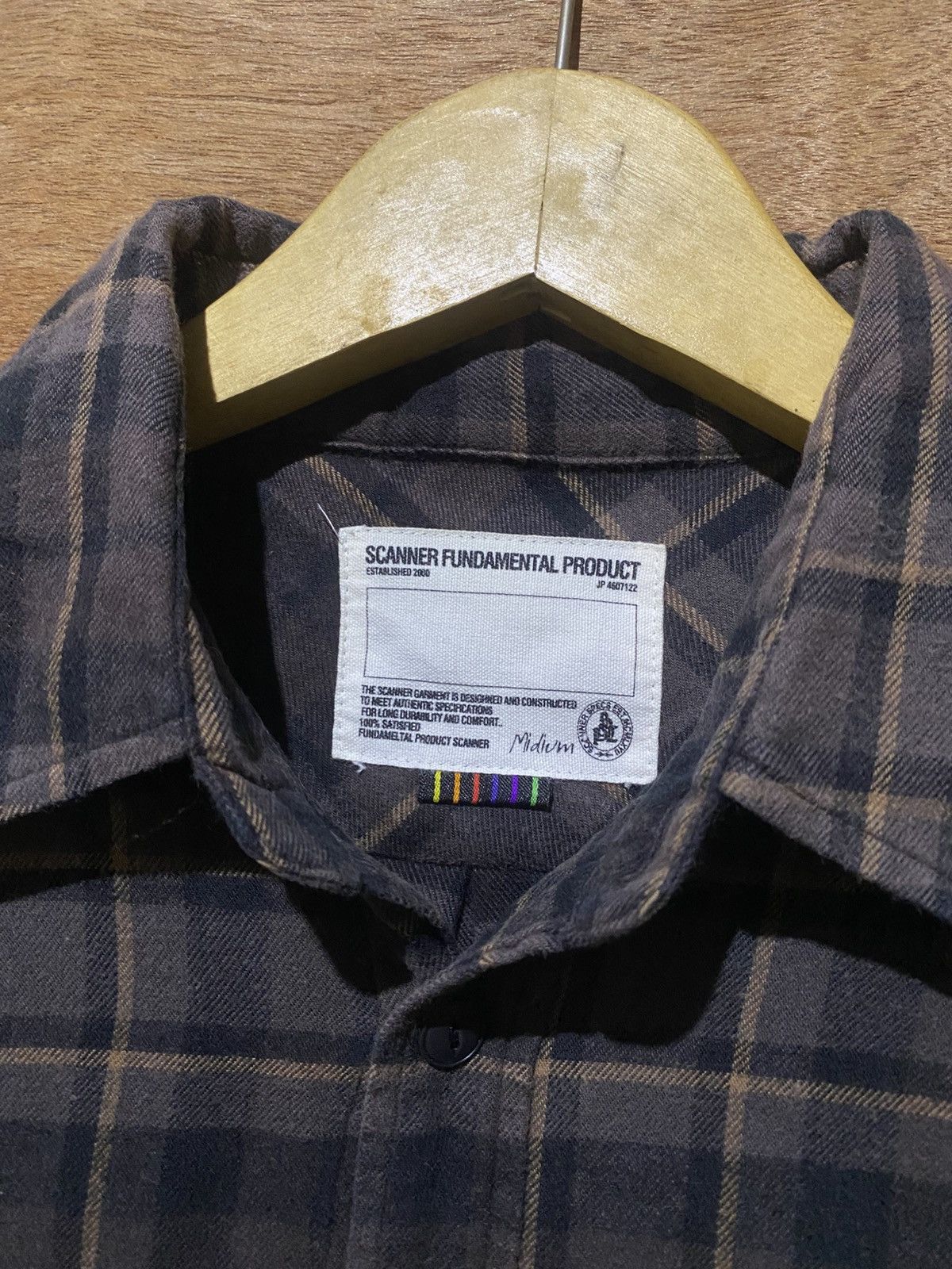 Japanese Brand Scanner FDMTL Flannelshirt Doublepocket Size US M / EU 48-50 / 2 - 4 Thumbnail