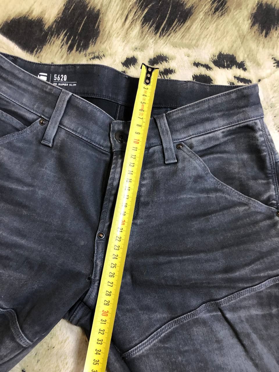 G-Star G-Star Raw 5620 3D Zip Knee Skinny Jeans Size US 29 - 12 Thumbnail