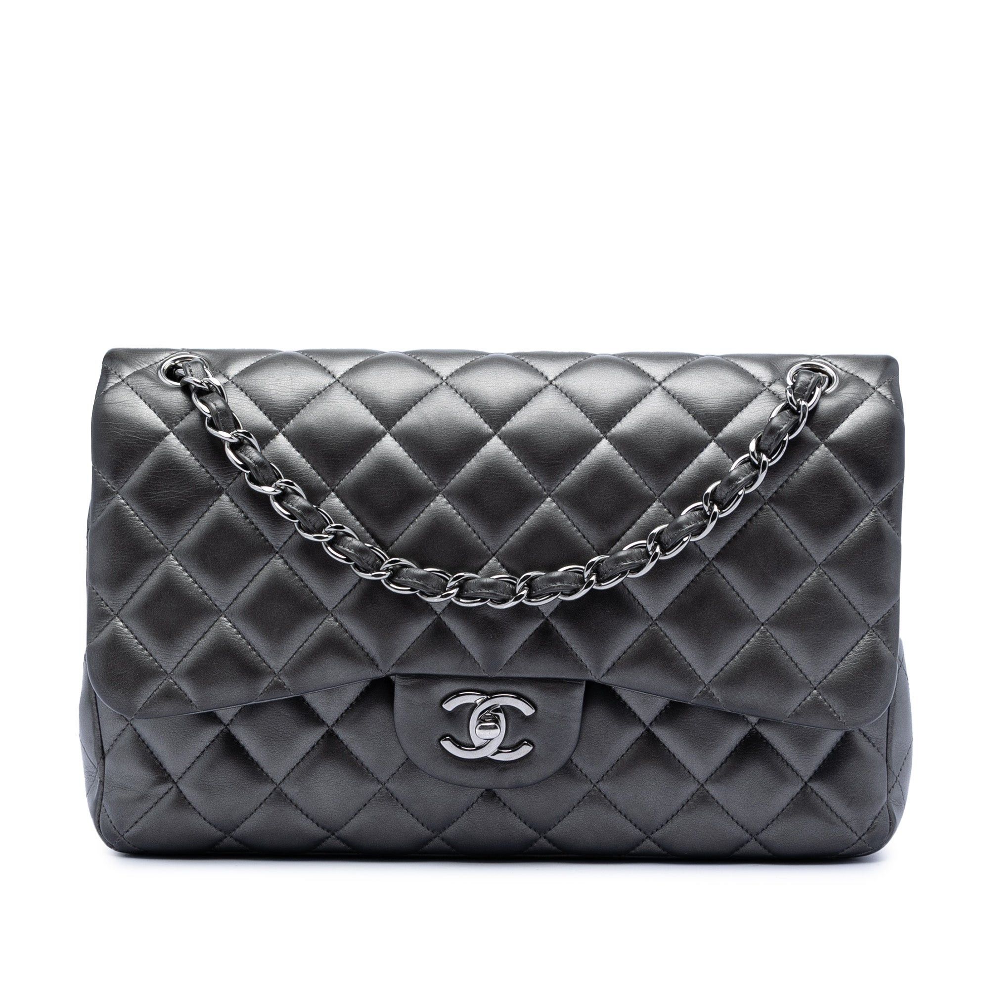 Chanel Jumbo Classic Lambskin Double Flap Size ONE SIZE - 1 Thumbnail