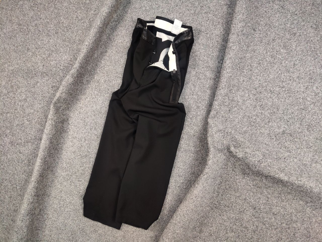 Rick Owens Rick Owens Astaires stretch Wool cropped pantalone Pants Size US 32 / EU 48 - 3 Thumbnail
