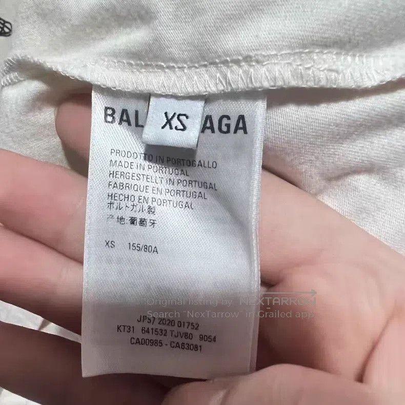 Balenciaga Balenciaga Shoe and Bag Logo Printed T-Shirt Size US XS / EU 42 / 0 - 4 Thumbnail