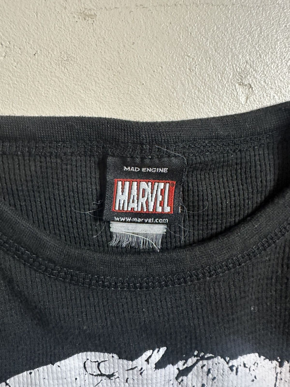 Marvel Comics Y2K 2000s Marvel Punisher Long Sleeve Thermal Shirt Size US L / EU 52-54 / 3 - 4 Thumbnail