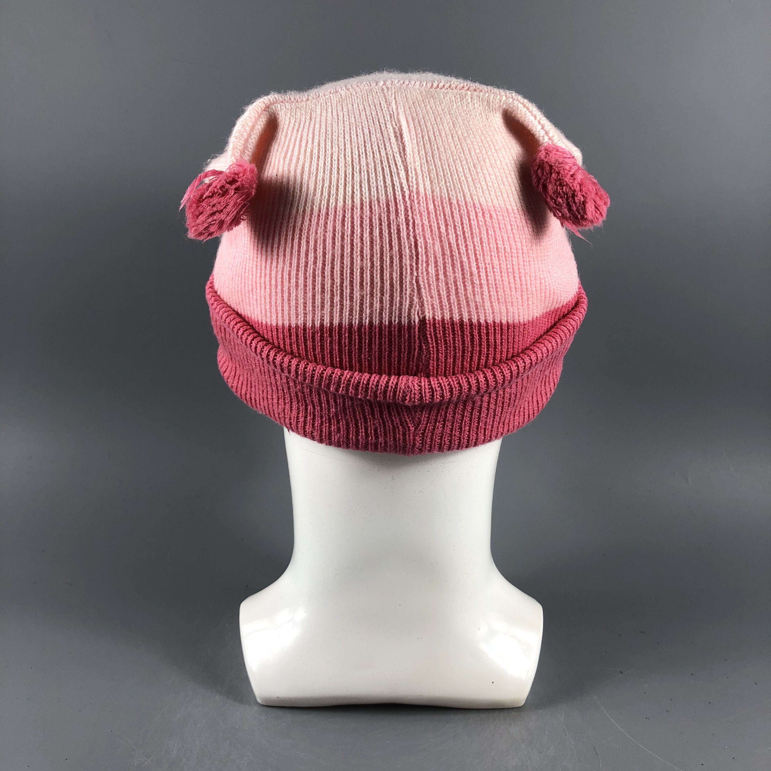 Disney × Vintage Women Minnie Mouse Beanie Snow Hat Snow Cap -D342 Size ONE SIZE - 3 Thumbnail