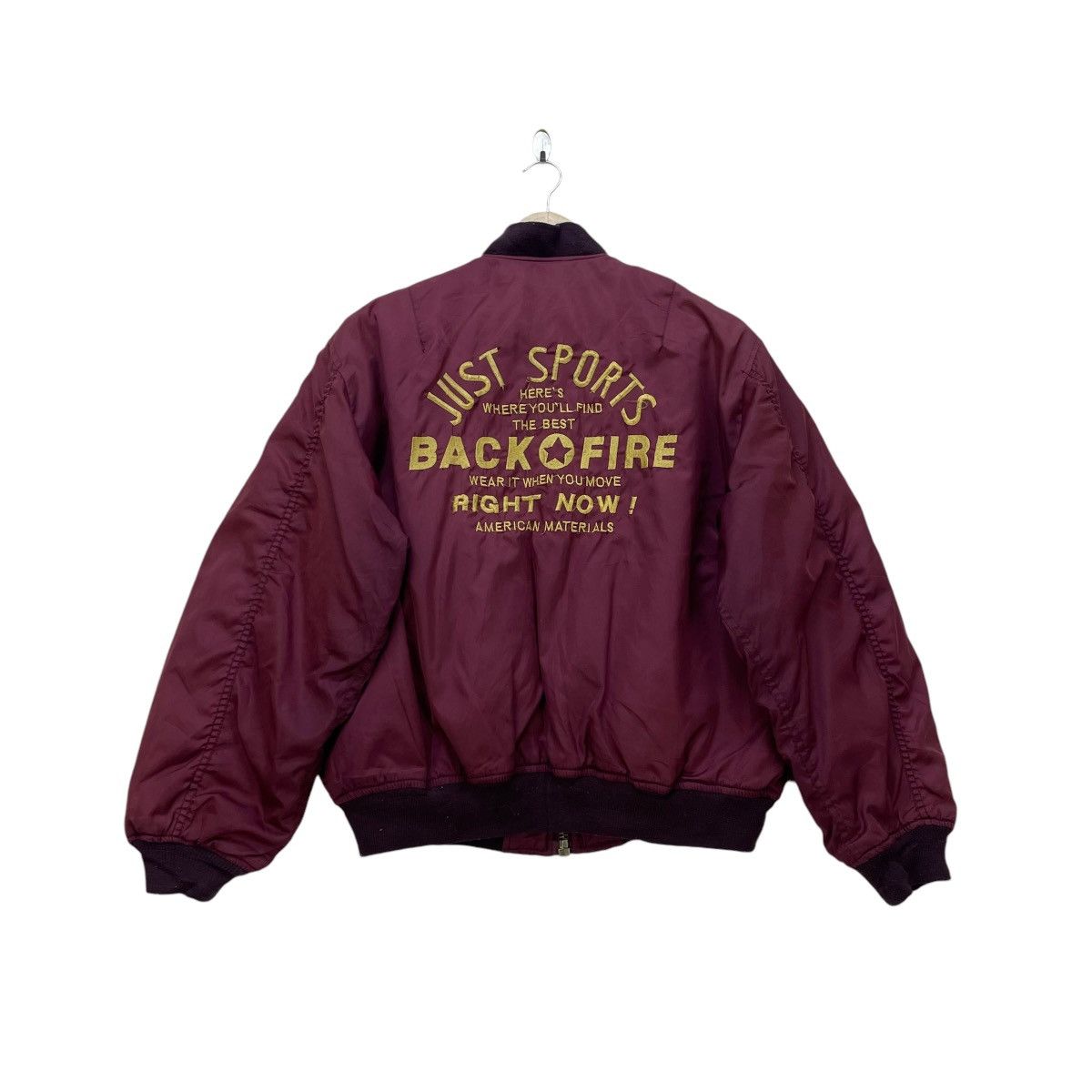 Alpha Industries 🗣️Vintage Bomber Maroon Ma 1 Jacket Size US M / EU 48-50 / 2 - 1 Thumbnail