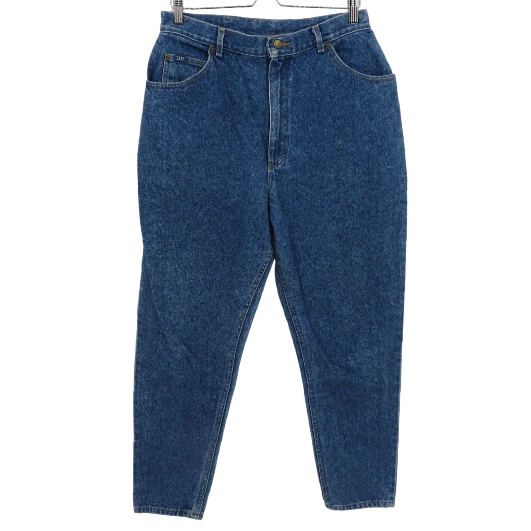 Lee VTG Lee Women Jeans 16 Blue Denim All Cotton Union Made USA Pockets High Rise Size 38" / US 16 / IT 52 - 2 Thumbnail