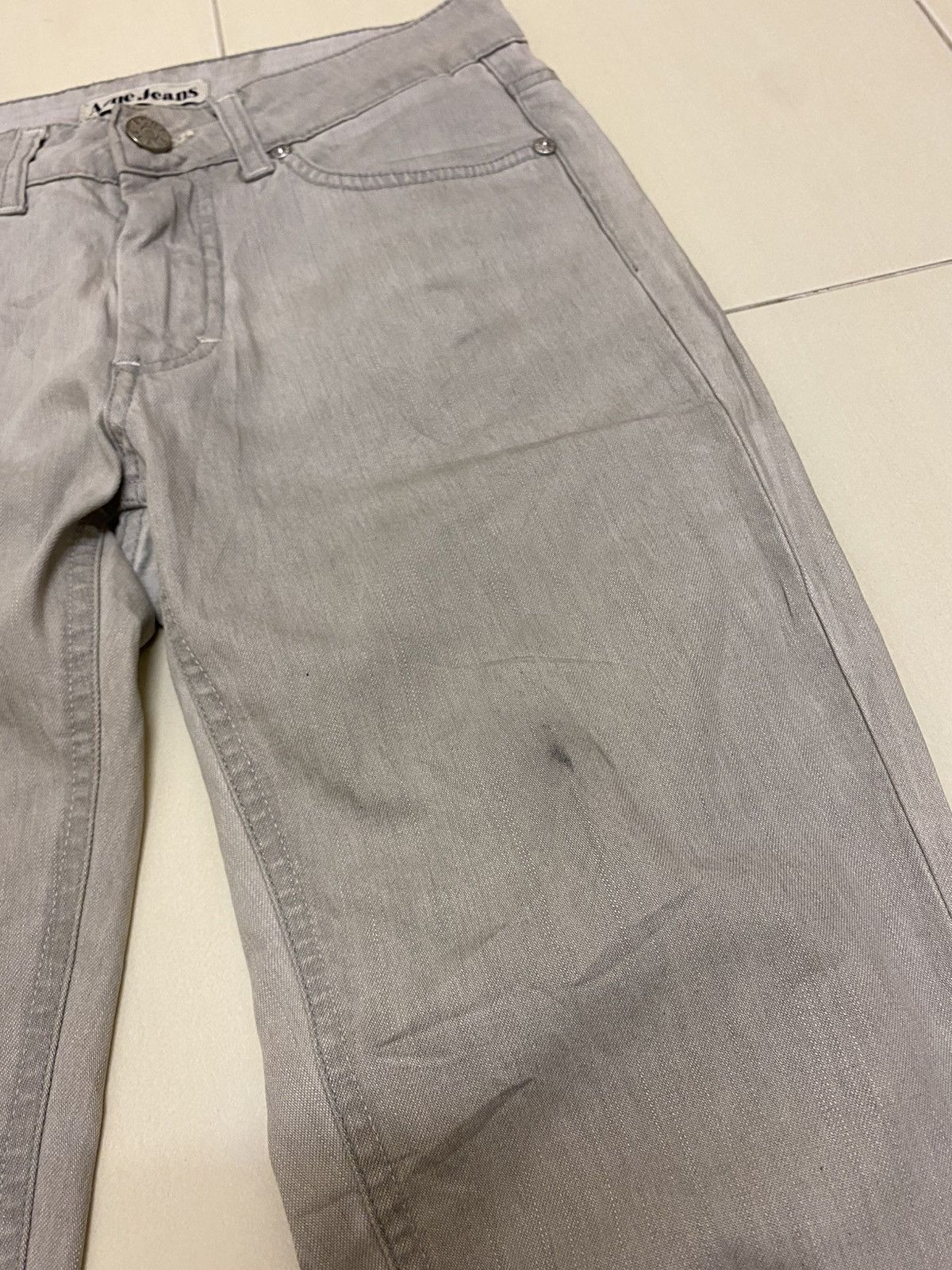 Acne Studios Acne Jeans Hex Bleached Grey Size US 26 / EU 42 - 2 Thumbnail