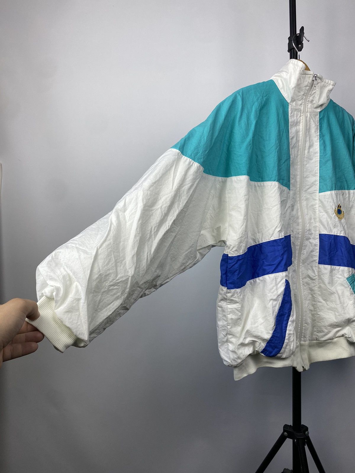 Bally × Vintage Vintage rare Bally nylon track Jacket 80s Size US M / EU 48-50 / 2 - 2 Thumbnail