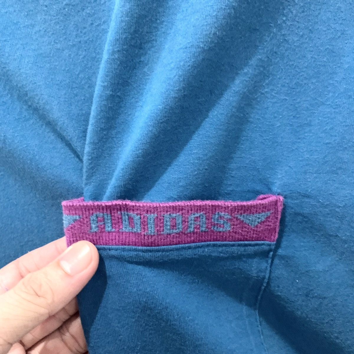 Adidas × Vintage Adidas VTG Pocket Tee Size US XL / EU 56 / 4 - 3 Thumbnail
