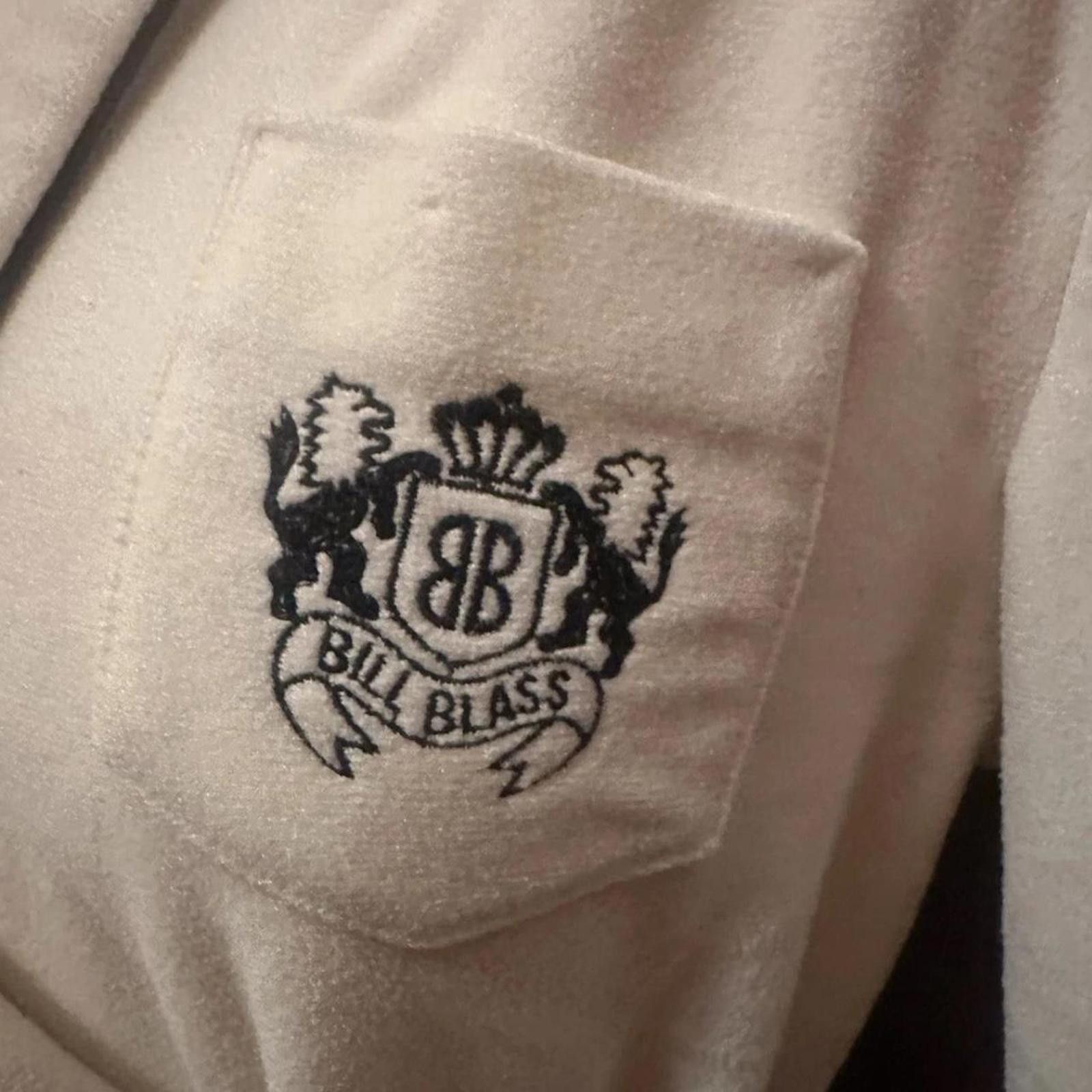Bill Blass Vintage Bill Blass Bathrobe Robe Logo Monogram Size ONE SIZE - 4 Thumbnail