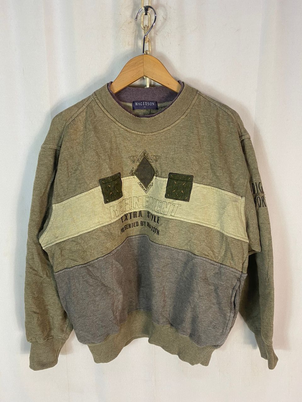 Japanese Brand Magixson spellout sweatshirt Size US M / EU 48-50 / 2 - 1 Thumbnail