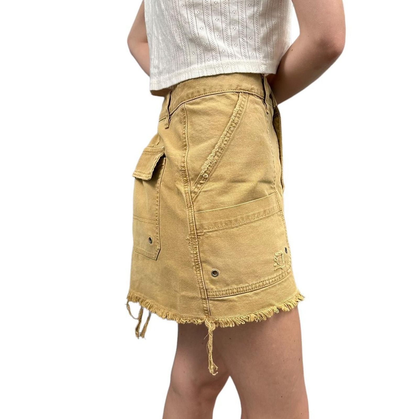 Free People Free people workwear skirt Size 26" / US 2 / IT 38 - 4 Thumbnail