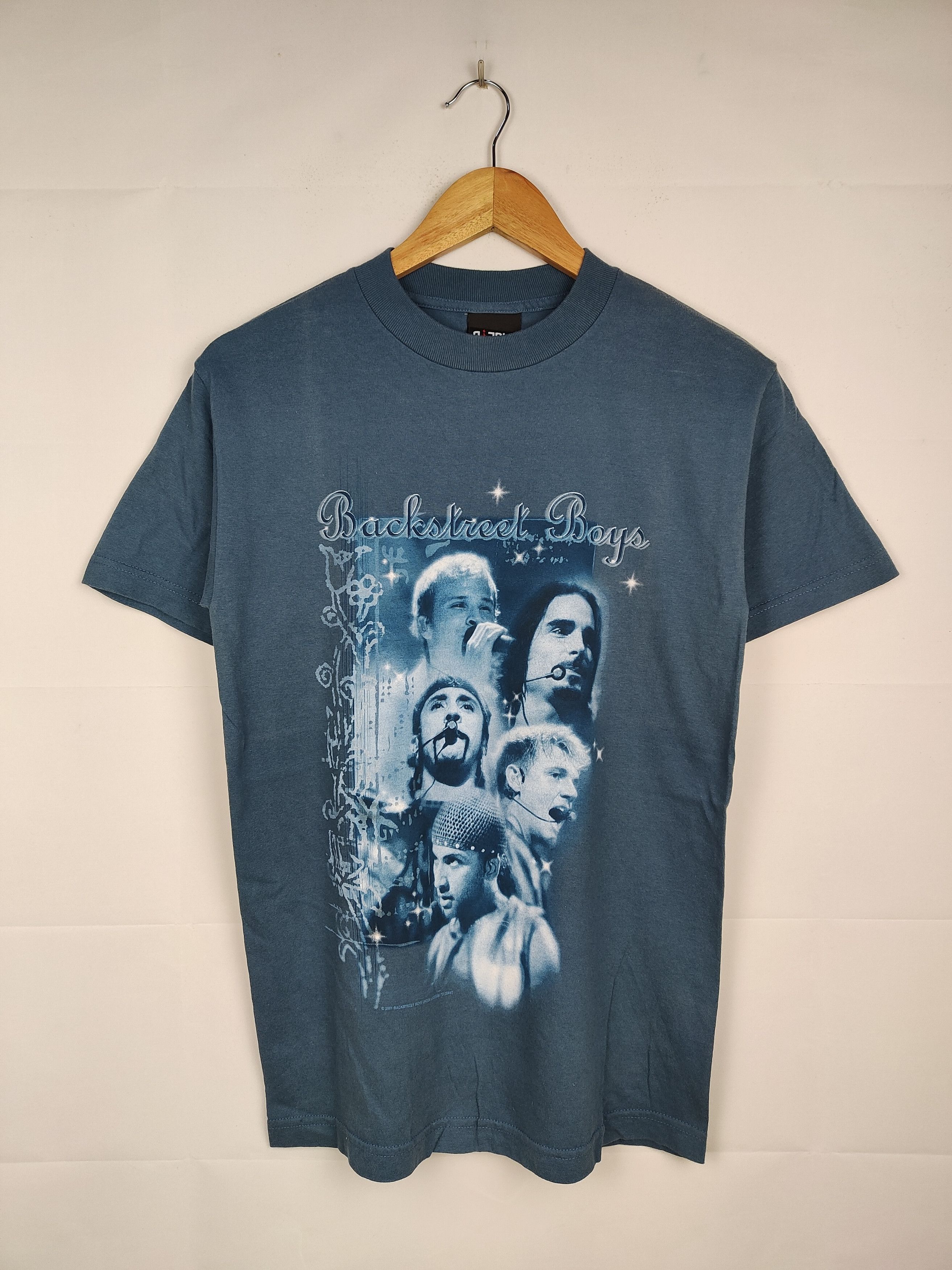 Band Tees × Giant × Vintage Vintage 90s Backstreet Boys Band Shirt Size US S / EU 44-46 / 1 - 1 Thumbnail