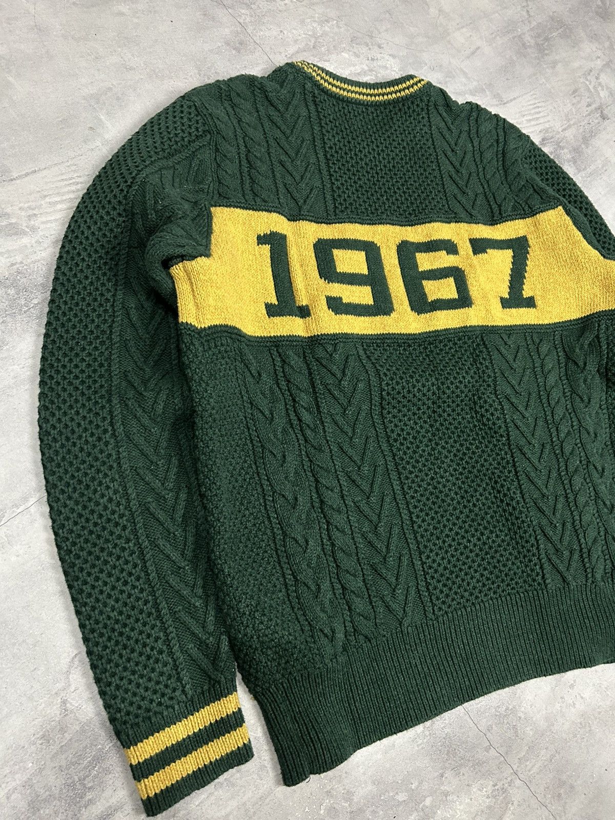 Polo Ralph Lauren Vintage Knit Polo Ralph Lauren Golf Sweatshirt Size US M / EU 48-50 / 2 - 9 Thumbnail
