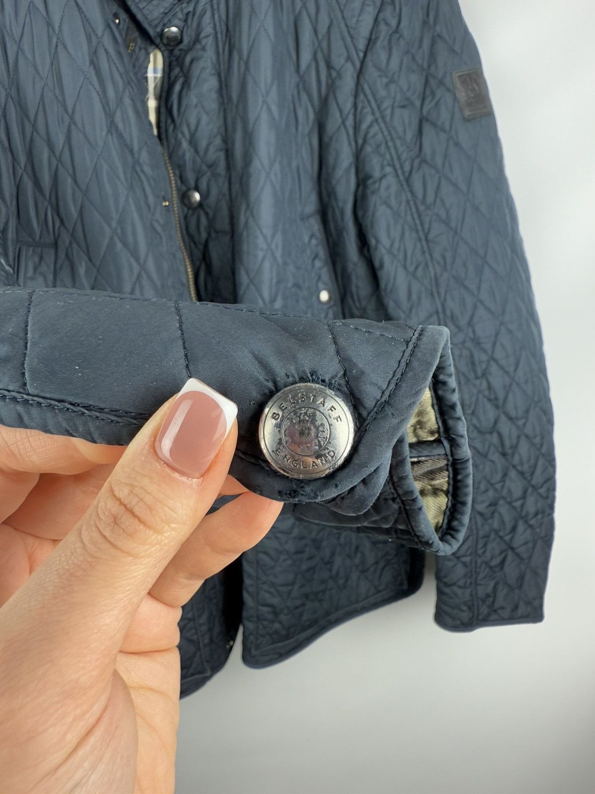 Belstaff Belstaff Men’s Quilted Jacket Size 56 Navy Size US XL / EU 56 / 4 - 24 Thumbnail